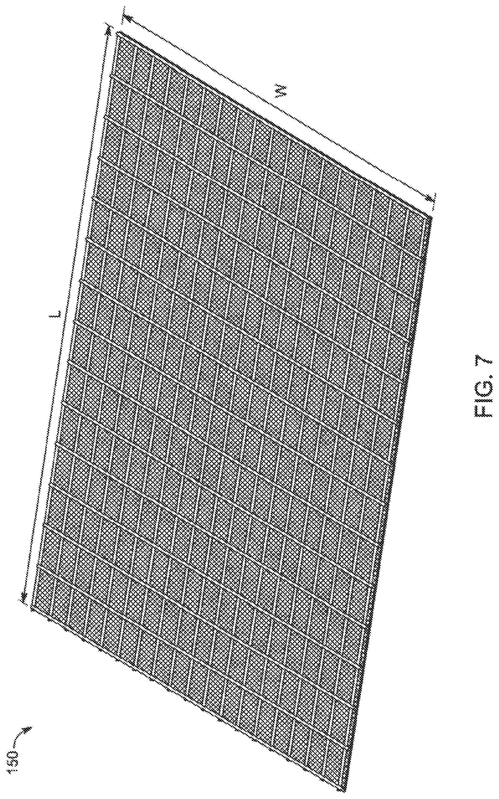 Patent US12320120 Figure 7 – Modular assemblies for gutter guard systems with customizable main bodies and screens