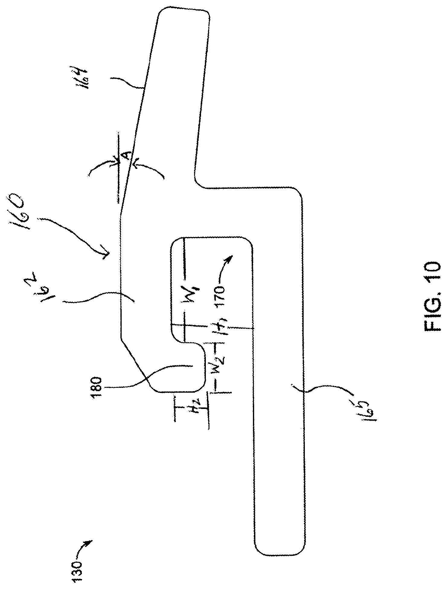 Patent US12320120 Figure 10 – Modular assemblies for gutter guard systems with customizable main bodies and screens
