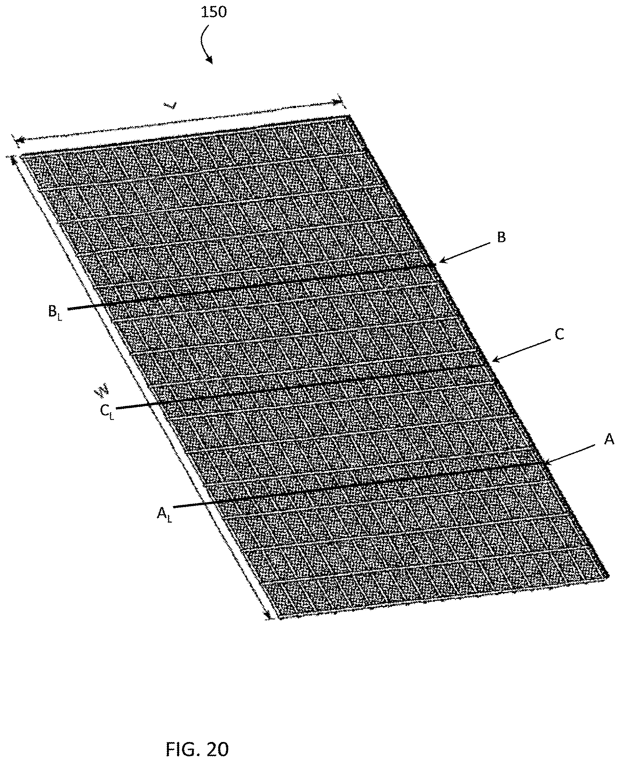 Patent US12320120 Figure 20 – Modular assemblies for gutter guard systems with customizable main bodies and screens