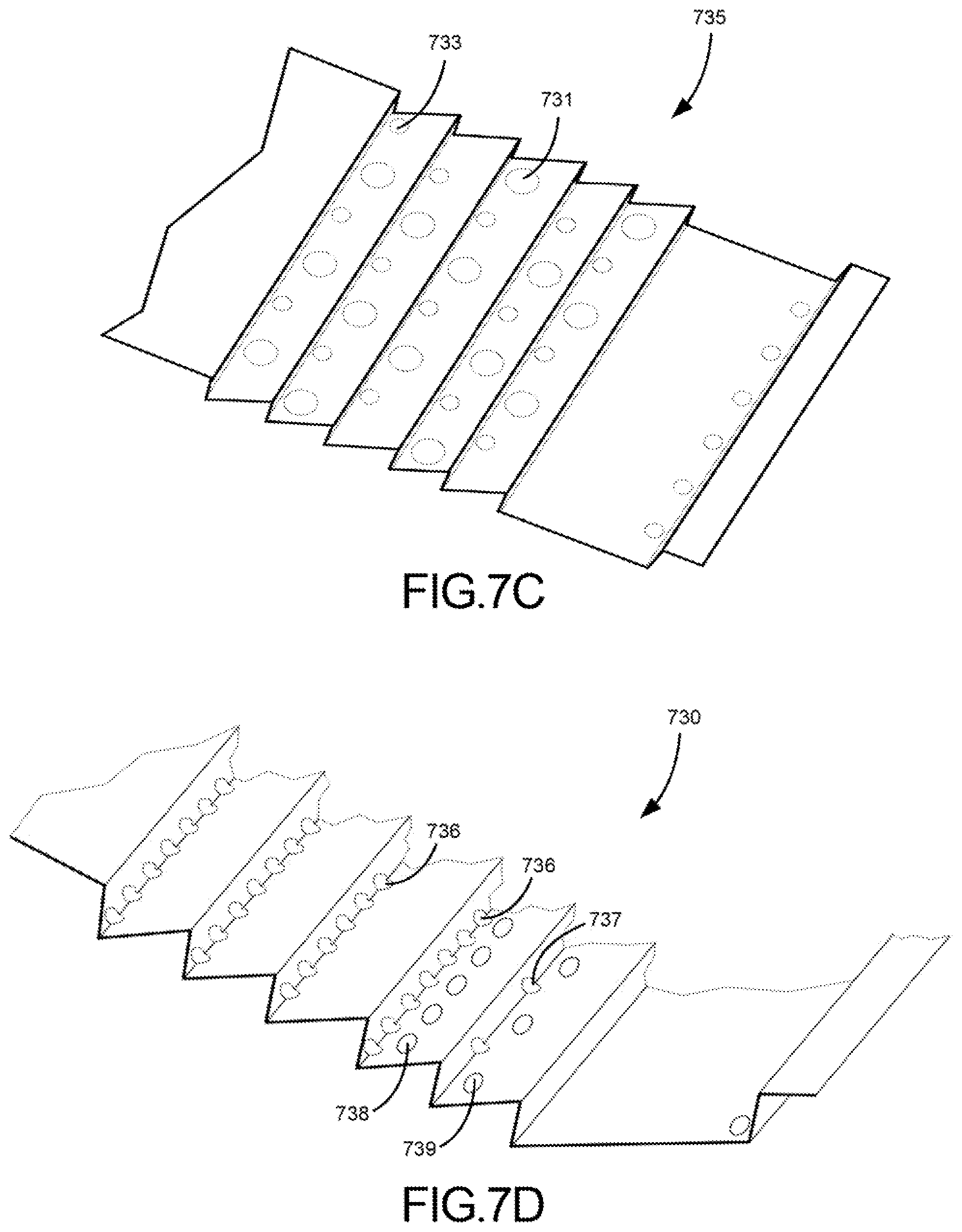 Patent US12320121 Figure 8 – Stepped gutter guard