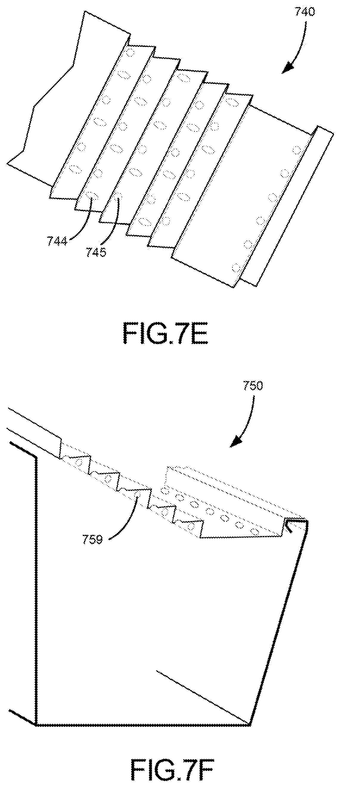 Patent US12320121 Figure 9 – Stepped gutter guard