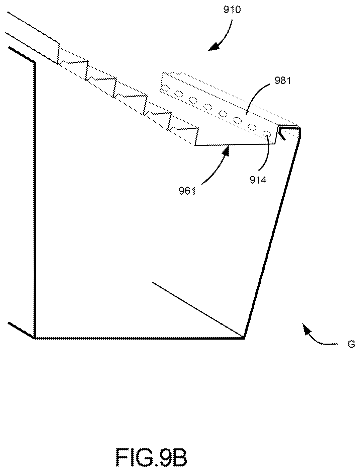 Patent US12320121 Figure 13 – Stepped gutter guard