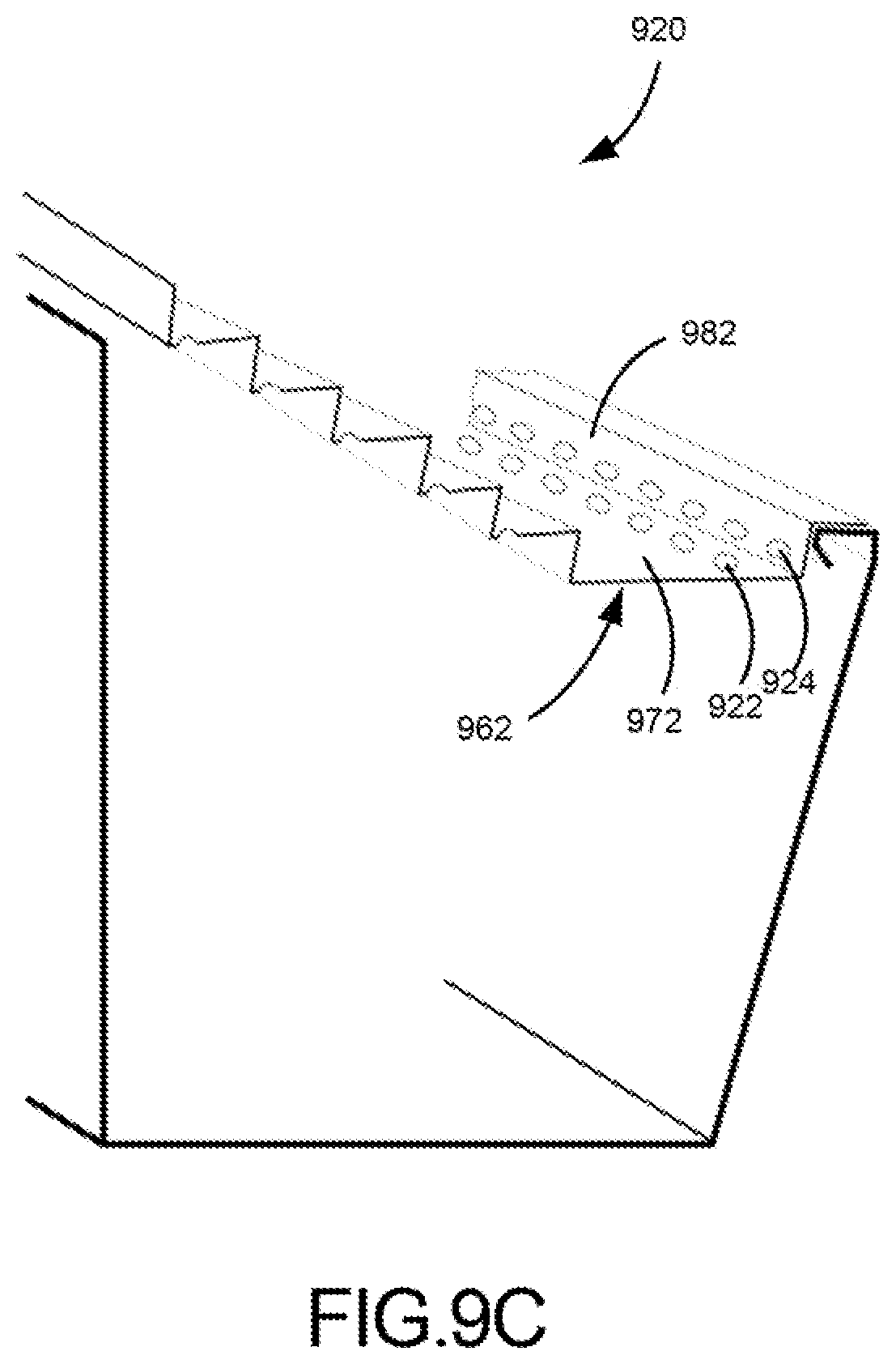 Patent US12320121 Figure 14 – Stepped gutter guard