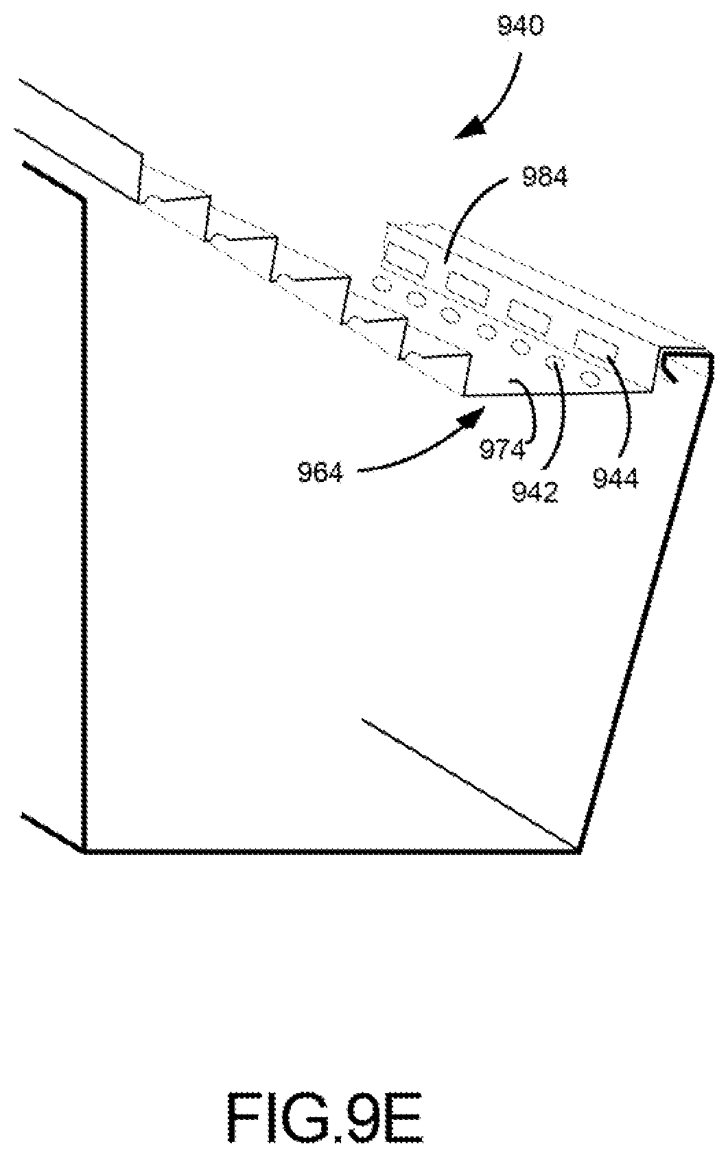 Patent US12320121 Figure 16 – Stepped gutter guard