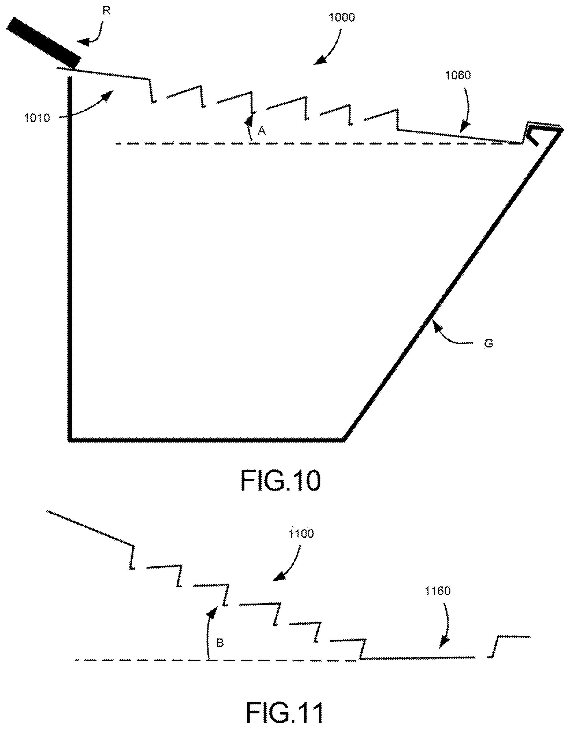 Patent US12320121 Figure 18 – Stepped gutter guard