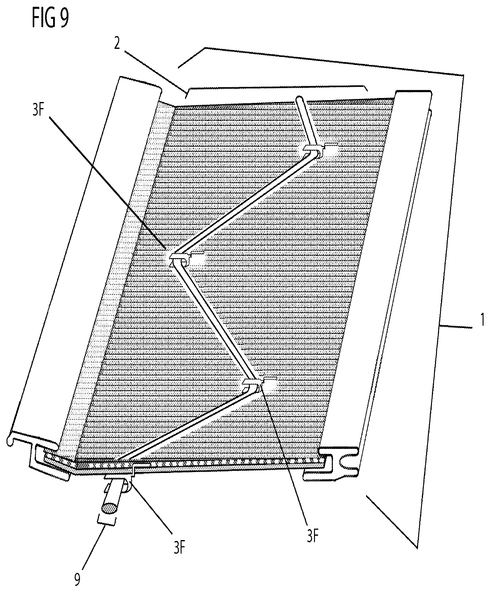 Patent US12320122 Figure 8 – Filtration device with ion dispersing material