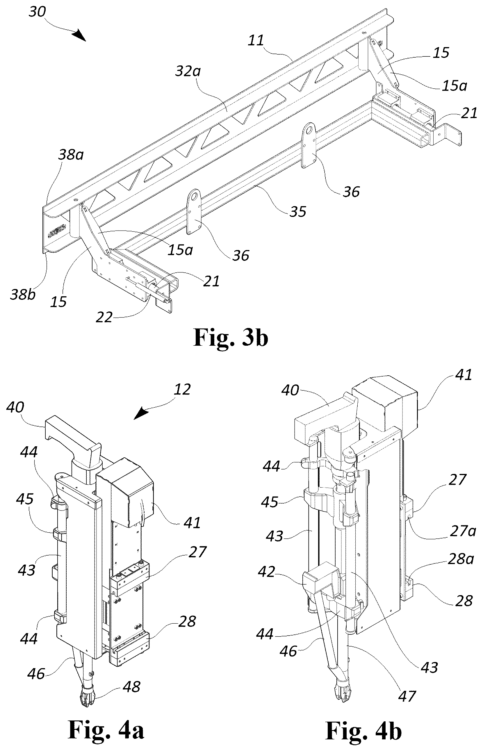 Patent US12320125 Figure 3 – Fastener driving machine for installing formed sheeting