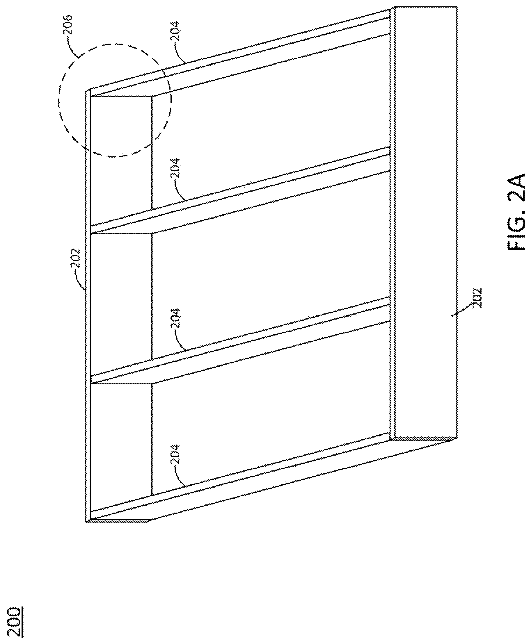 Patent US12320127 Figure 2 – Wood post bracket
