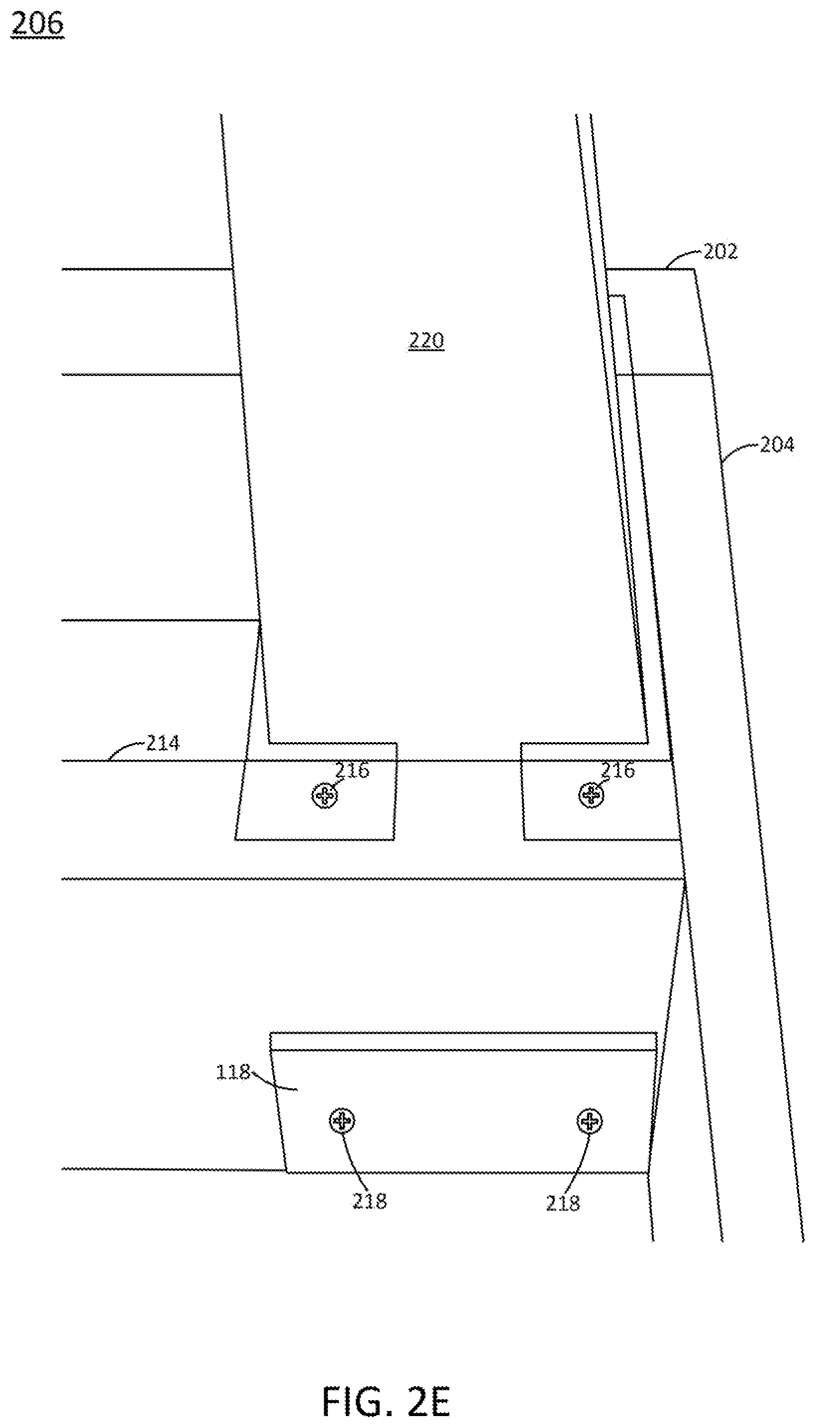 Patent US12320127 Figure 6 – Wood post bracket