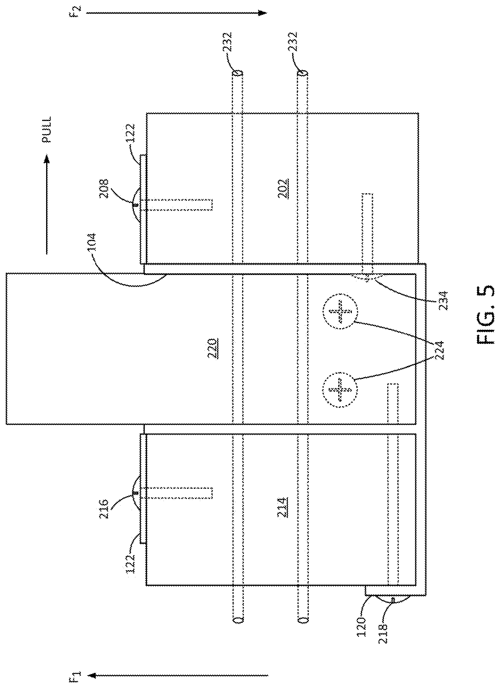 Patent US12320127 Figure 13 – Wood post bracket