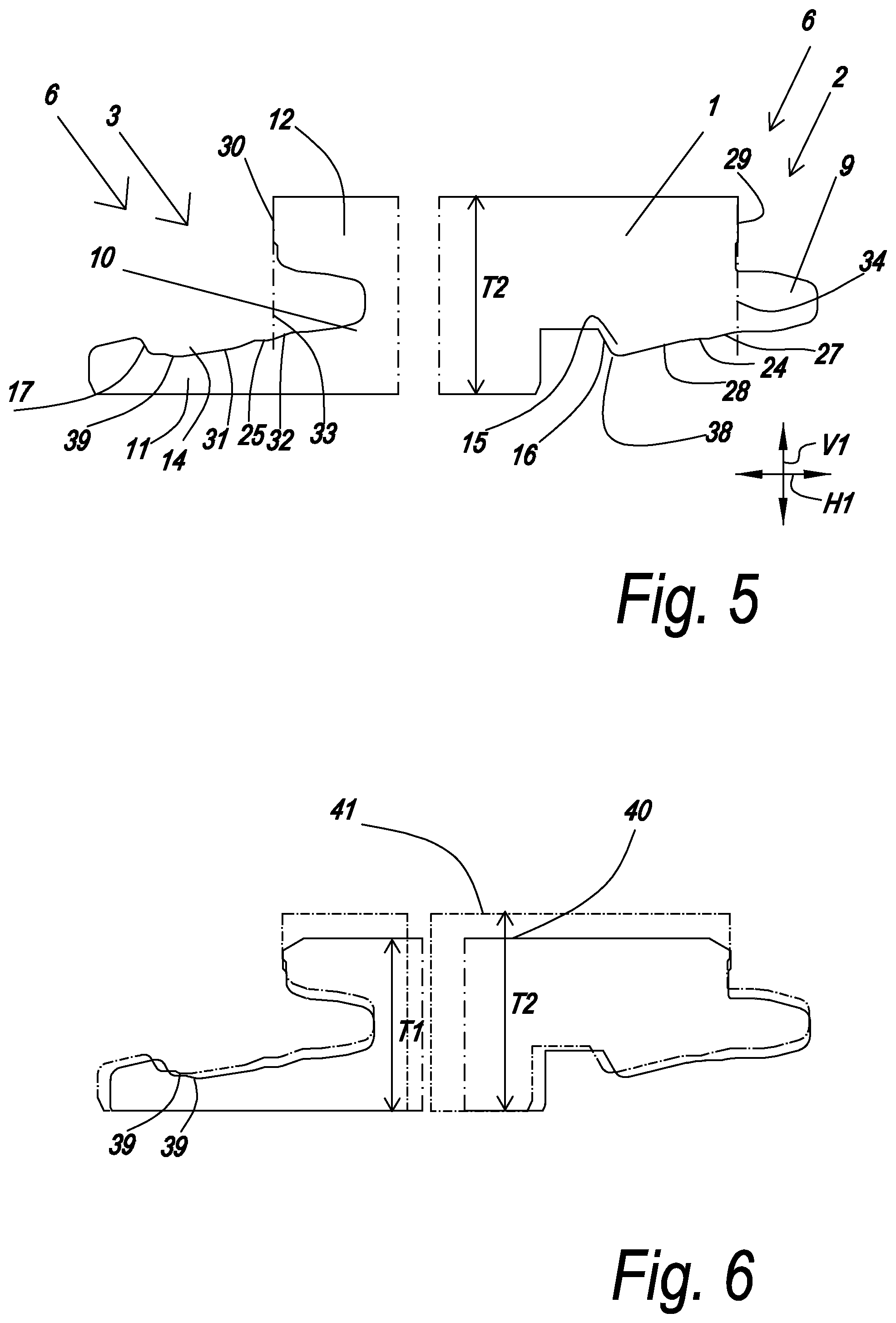 Patent US12320130 Figure 3 – Floor panels and method for producing floor panels and cutting tools used therein