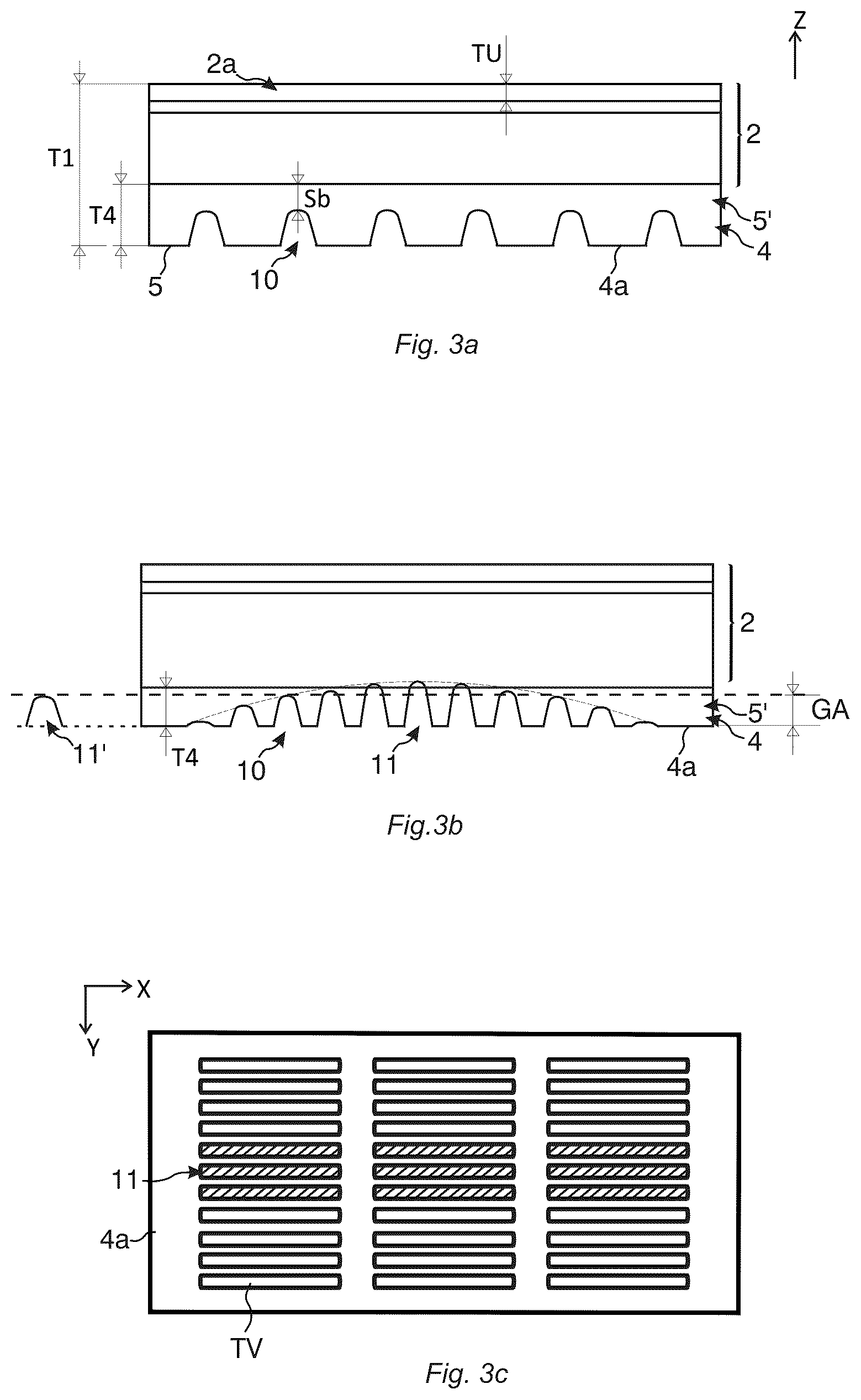 Patent US12320131 Figure 3 – Thermoplastic-based building panel comprising a balancing layer