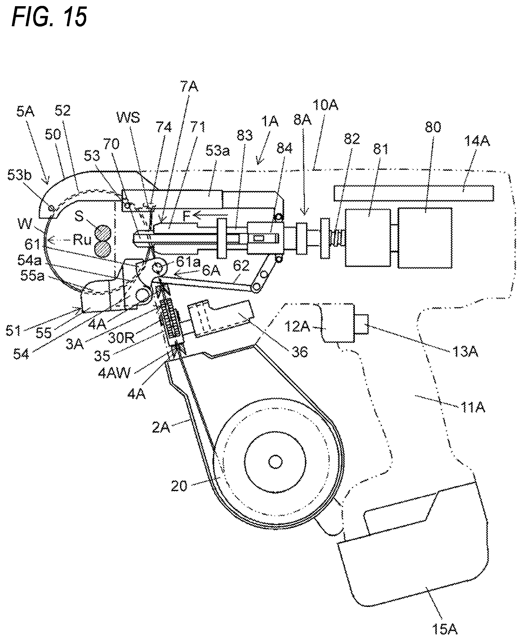 Patent US12320134 Figure 14 – Binding machine
