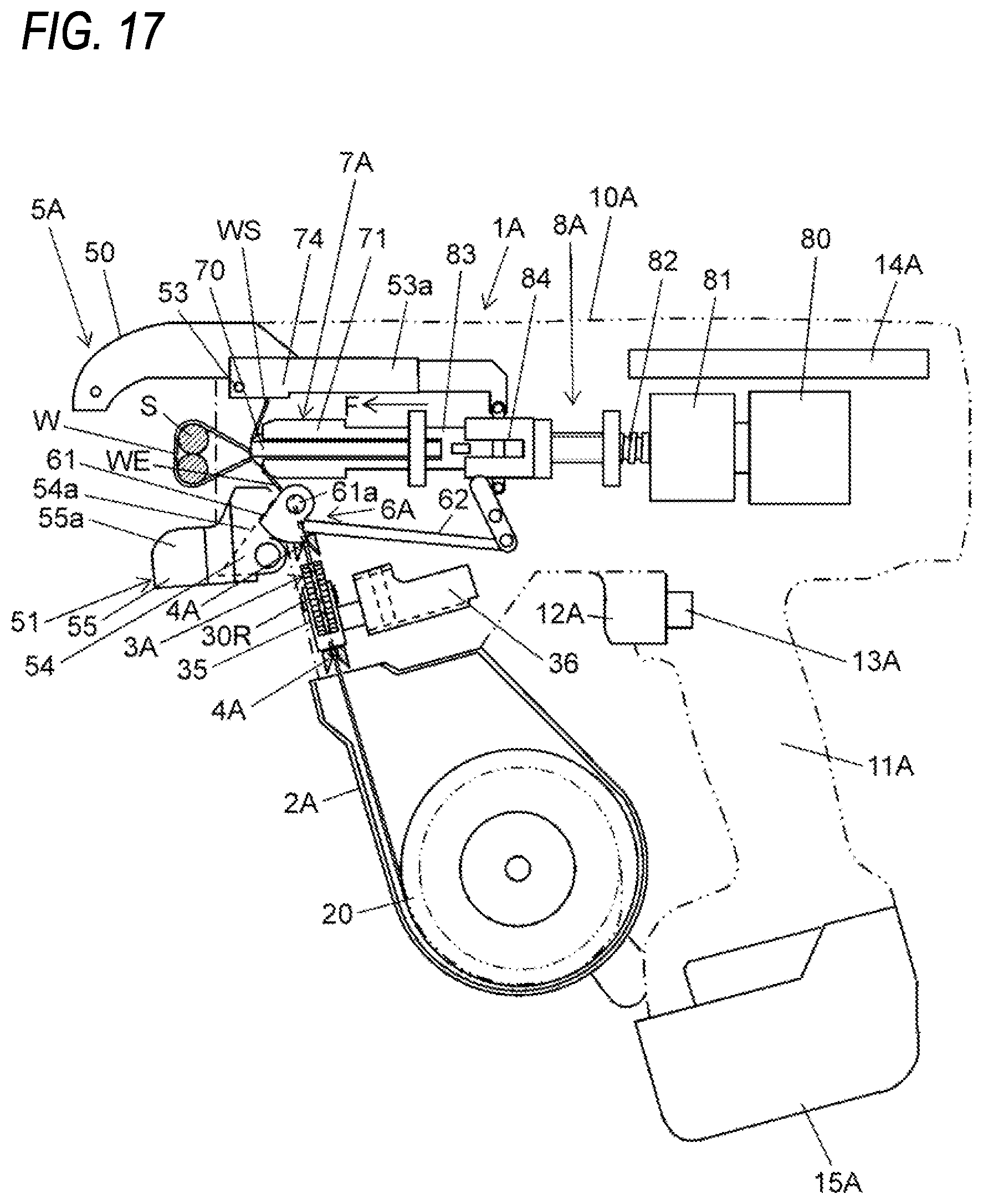Patent US12320134 Figure 16 – Binding machine
