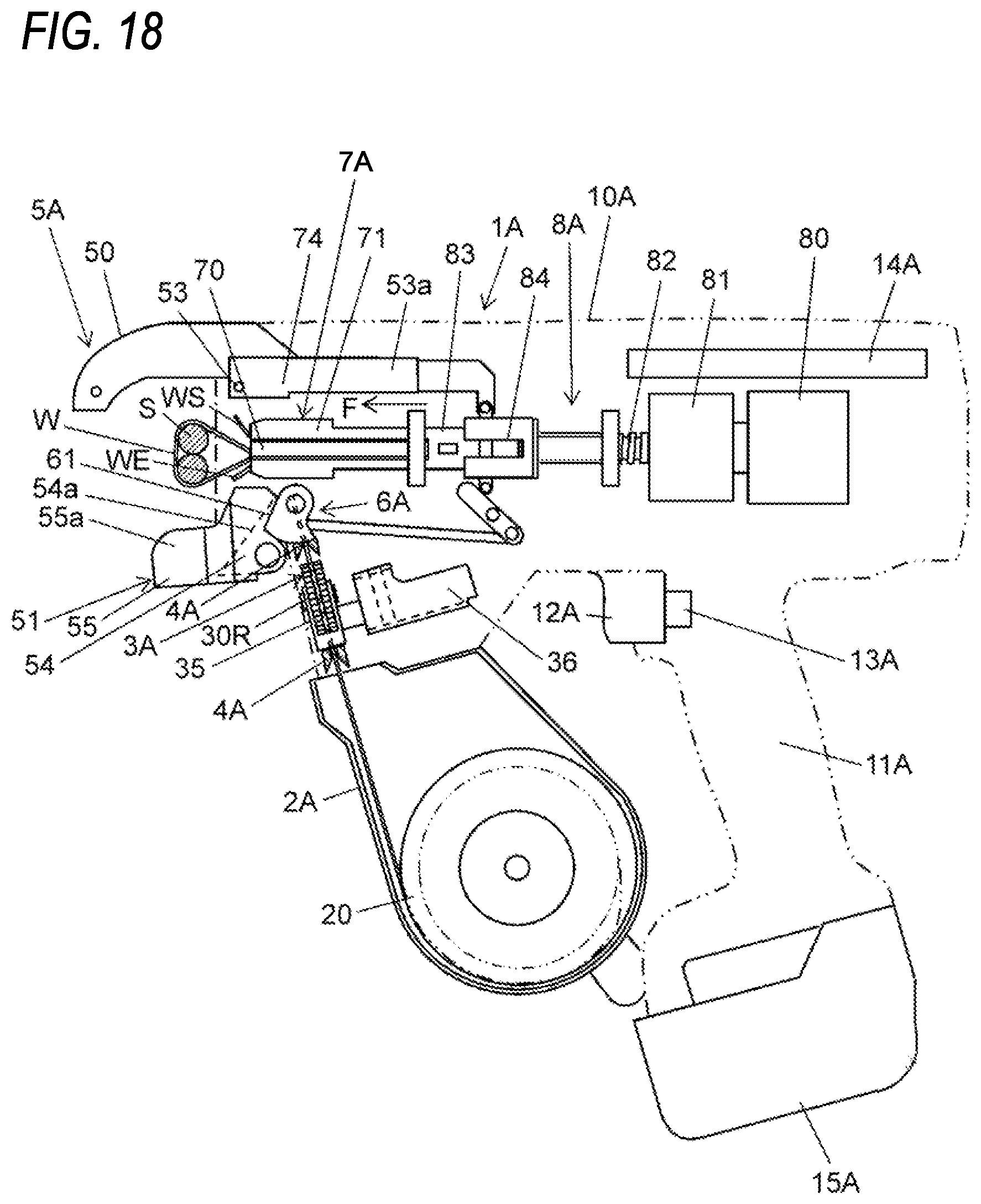 Patent US12320134 Figure 17 – Binding machine