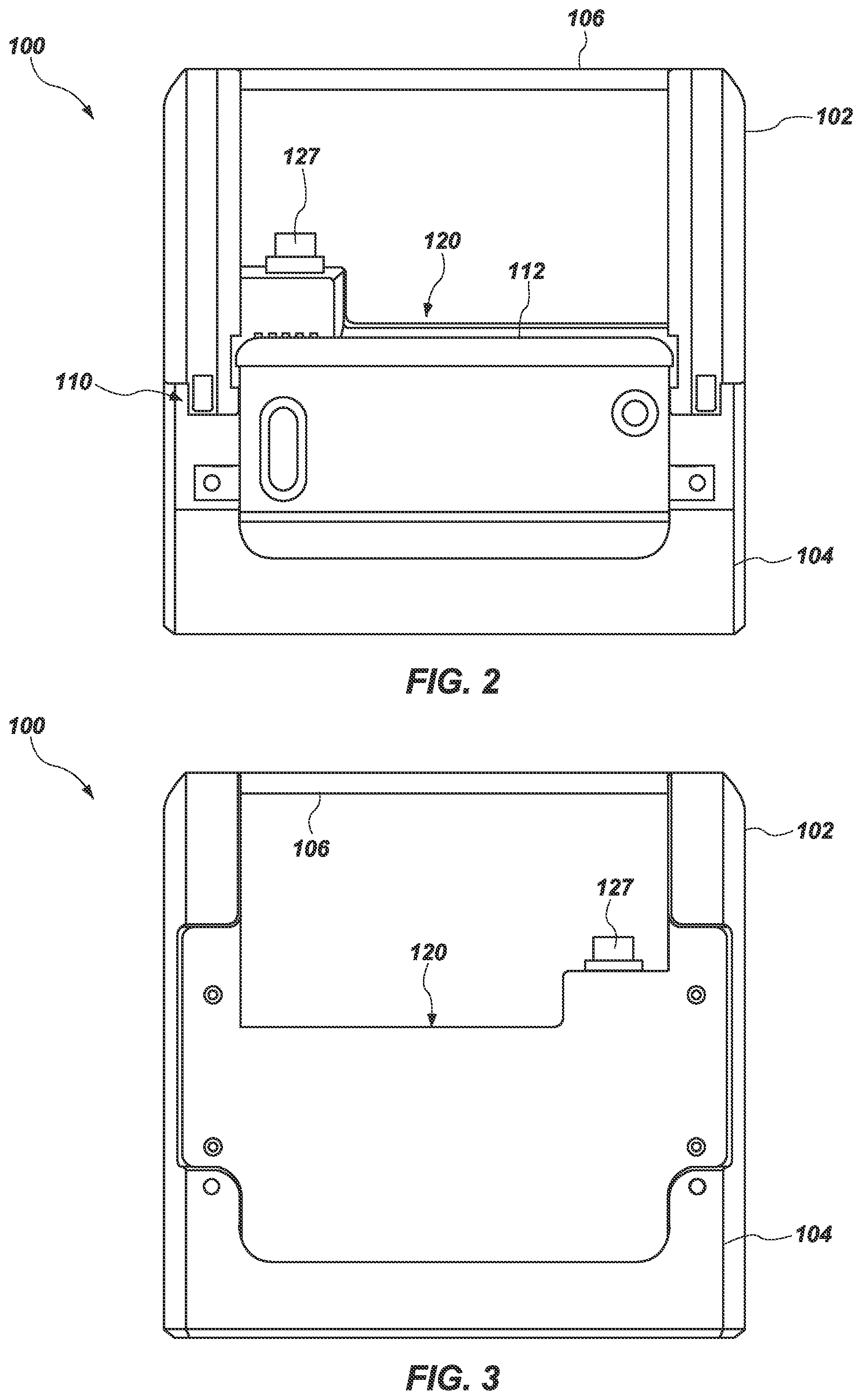 Patent US12320136 Figure 2 – Medical device docking station