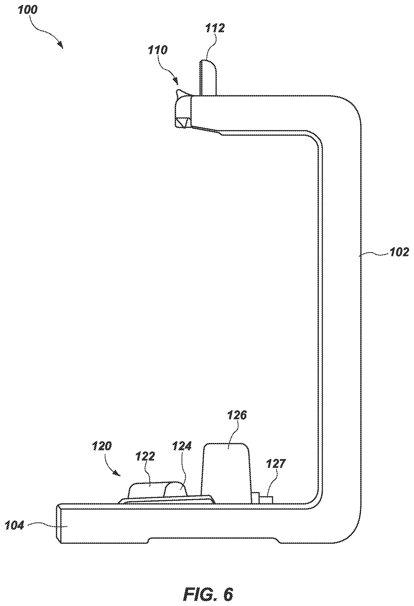Patent US12320136 Figure 5 – Medical device docking station