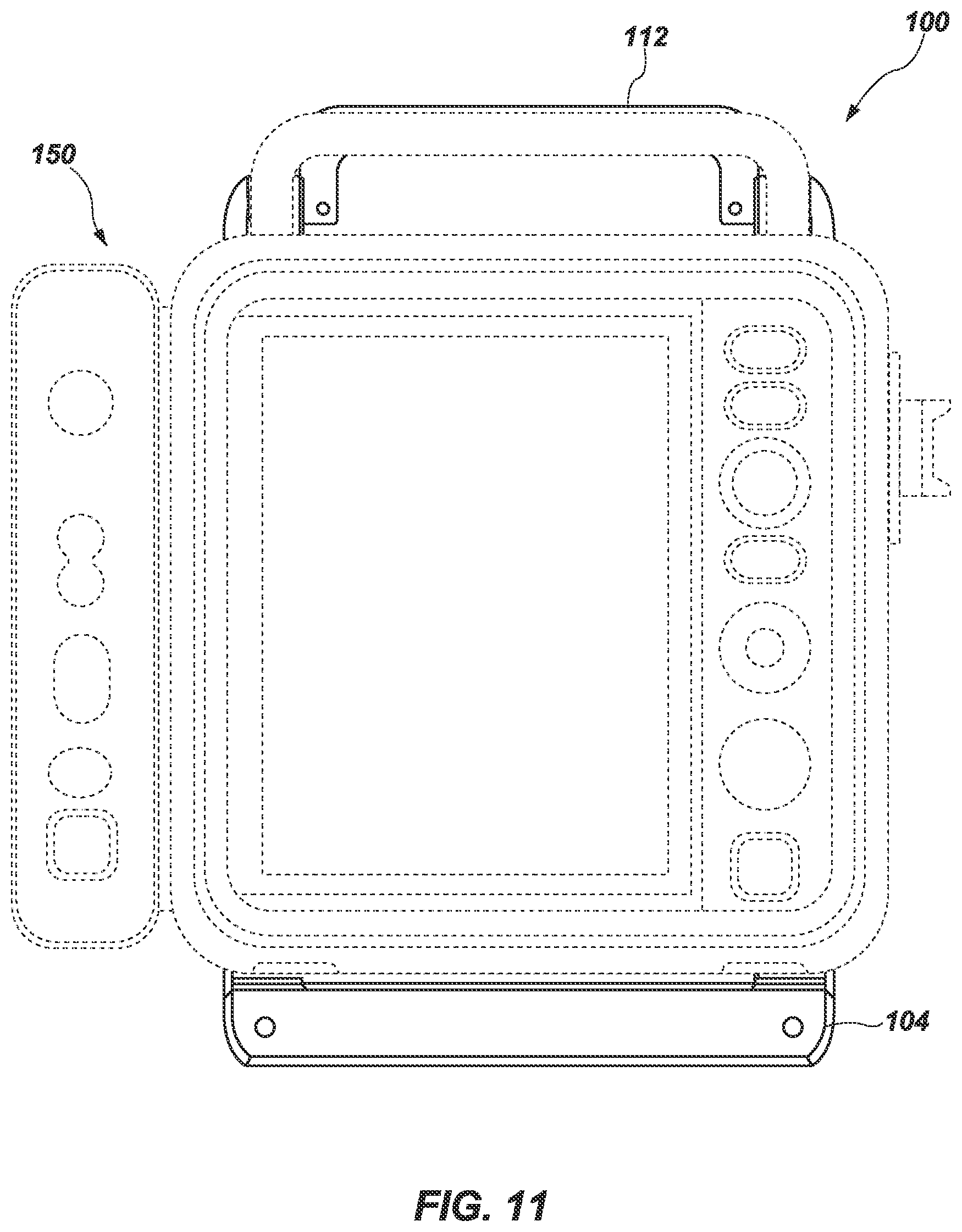 Patent US12320136 Figure 10 – Medical device docking station