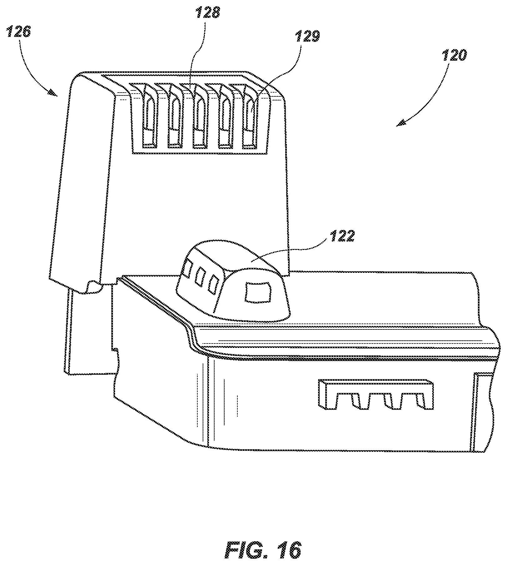 Patent US12320136 Figure 14 – Medical device docking station