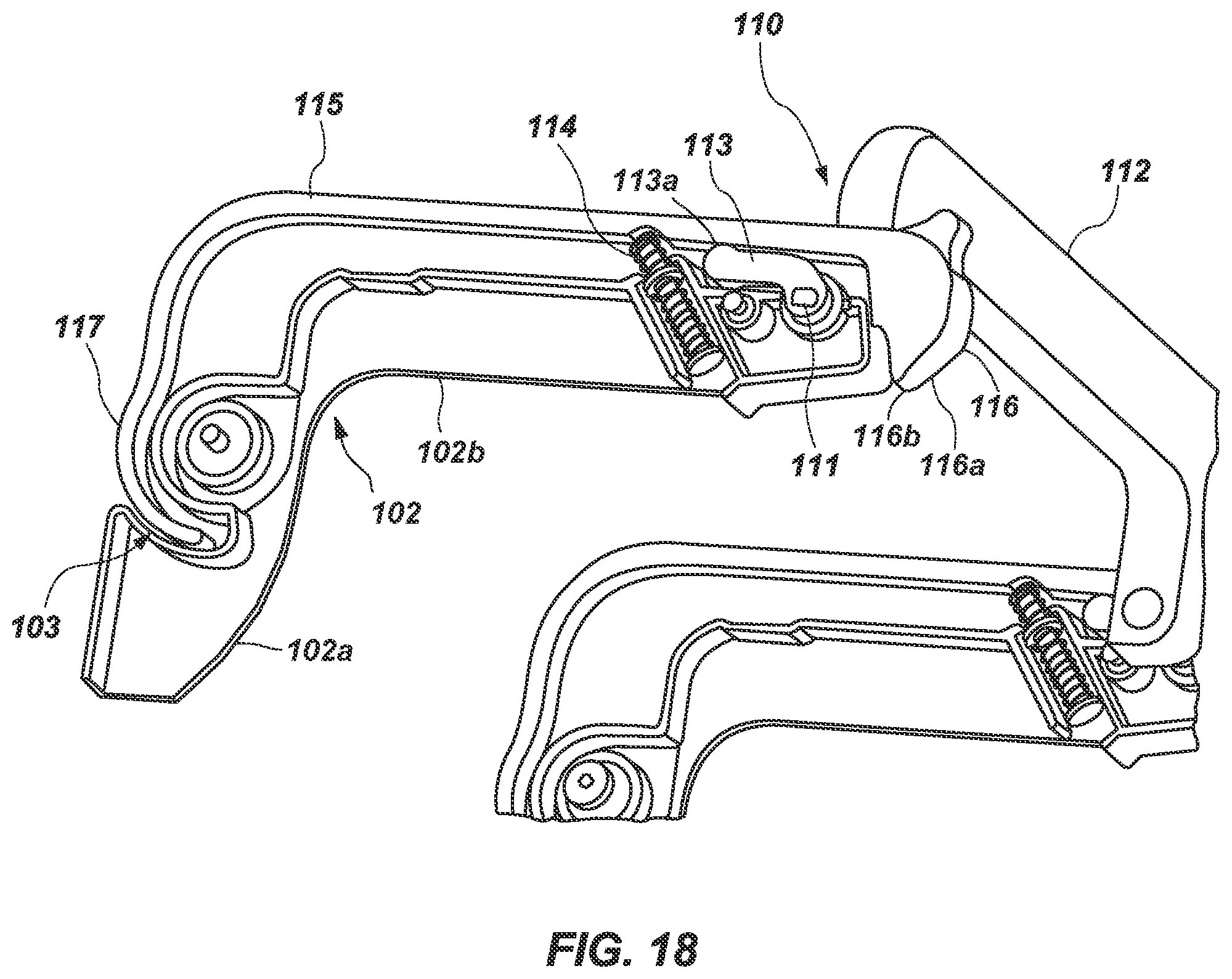 Patent US12320136 Figure 16 – Medical device docking station