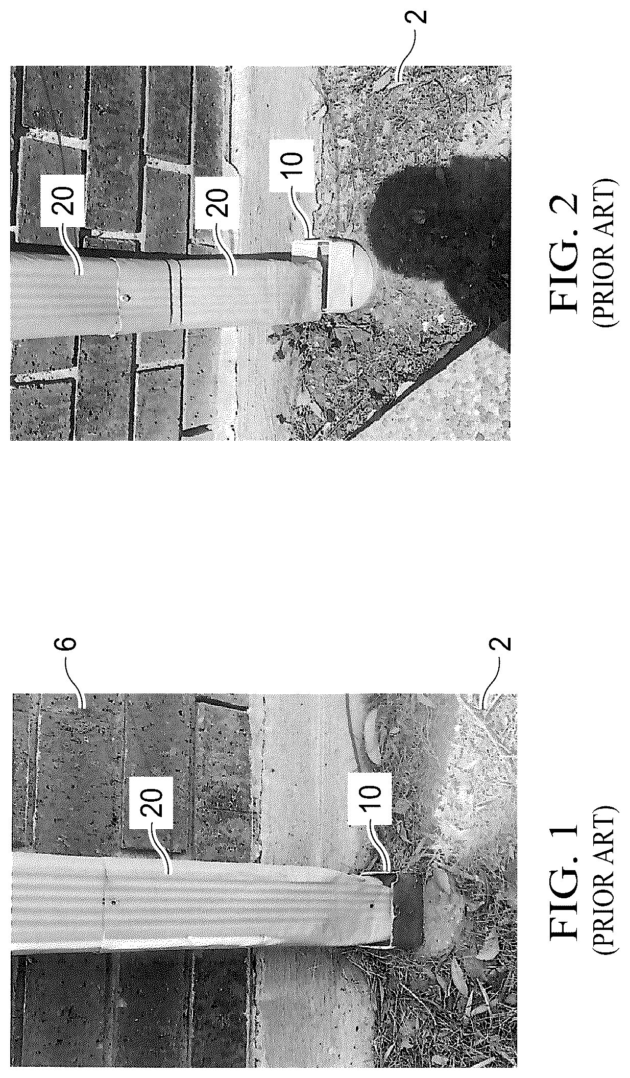 Patent US12320138 Figure 1 – Mailbox post protector with internal toolless interlock
