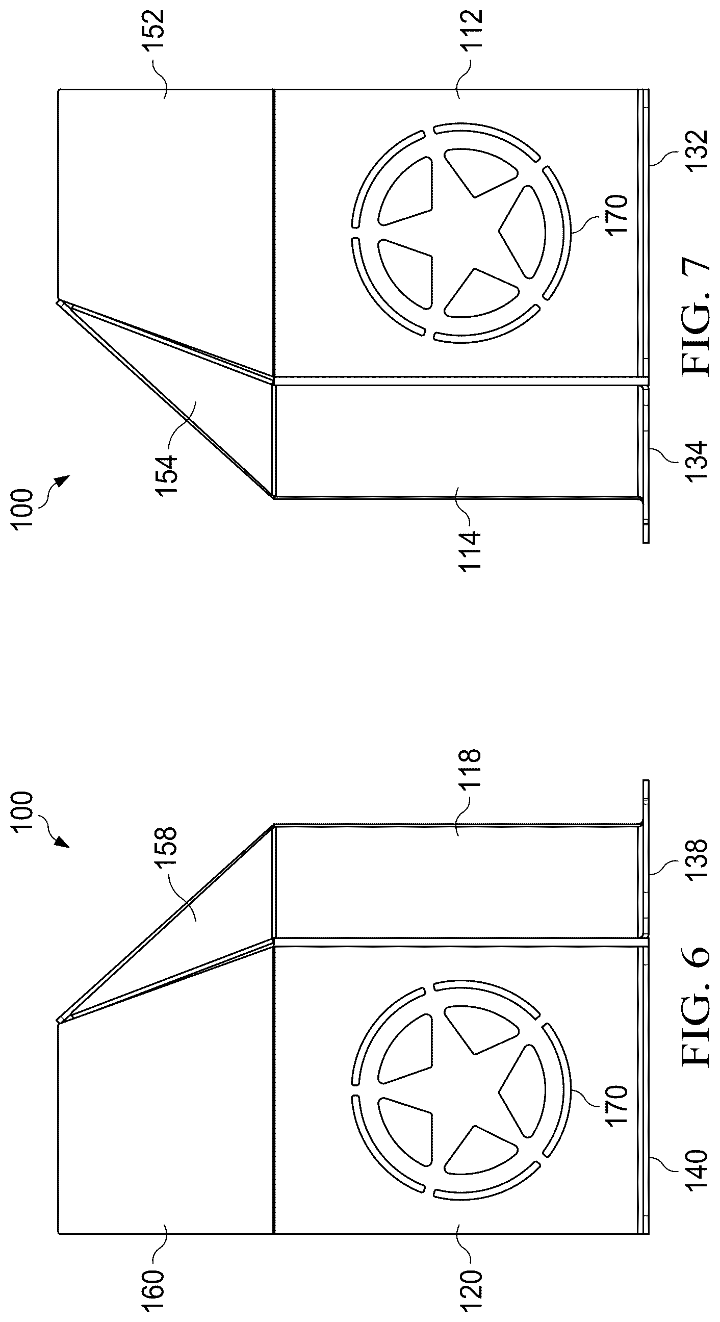 Patent US12320138 Figure 4 – Mailbox post protector with internal toolless interlock