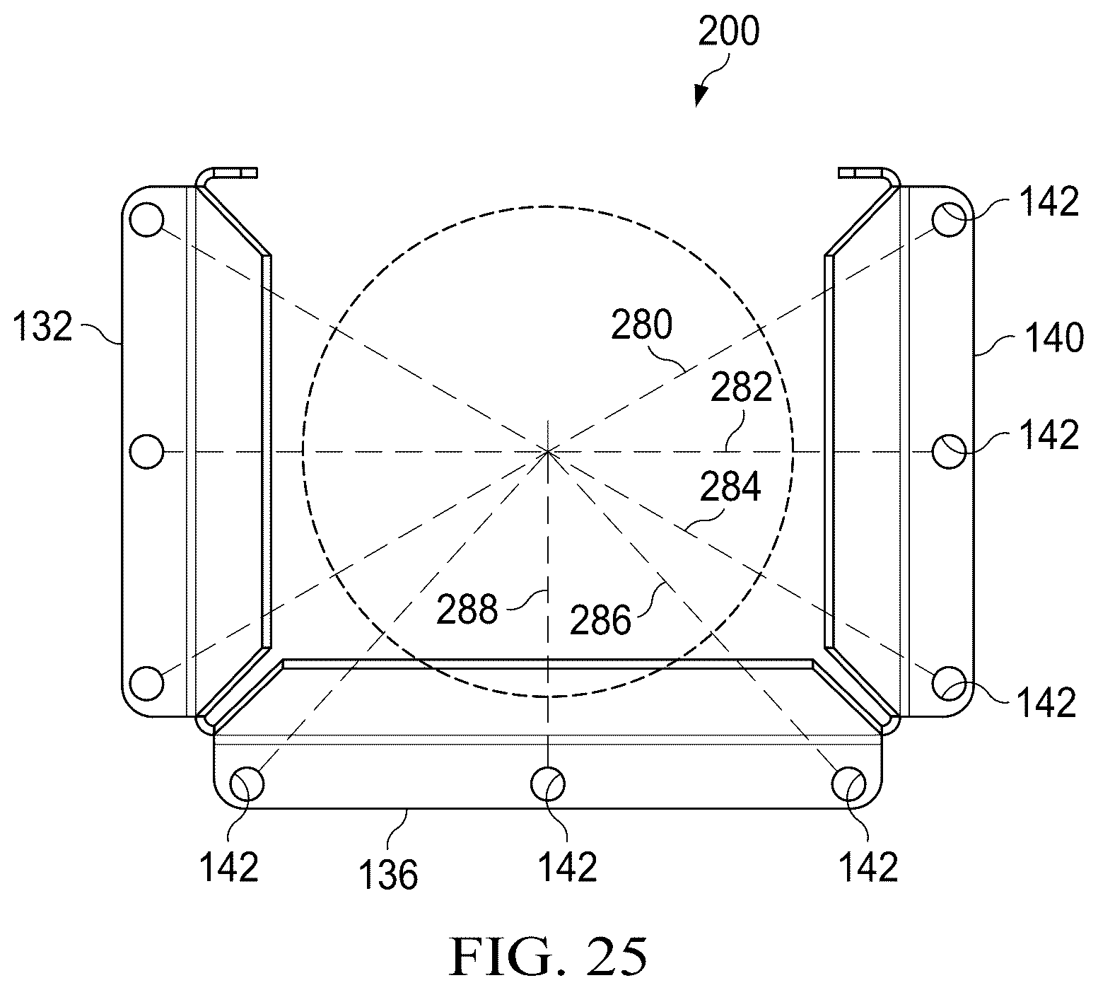 Patent US12320138 Figure 20 – Mailbox post protector with internal toolless interlock