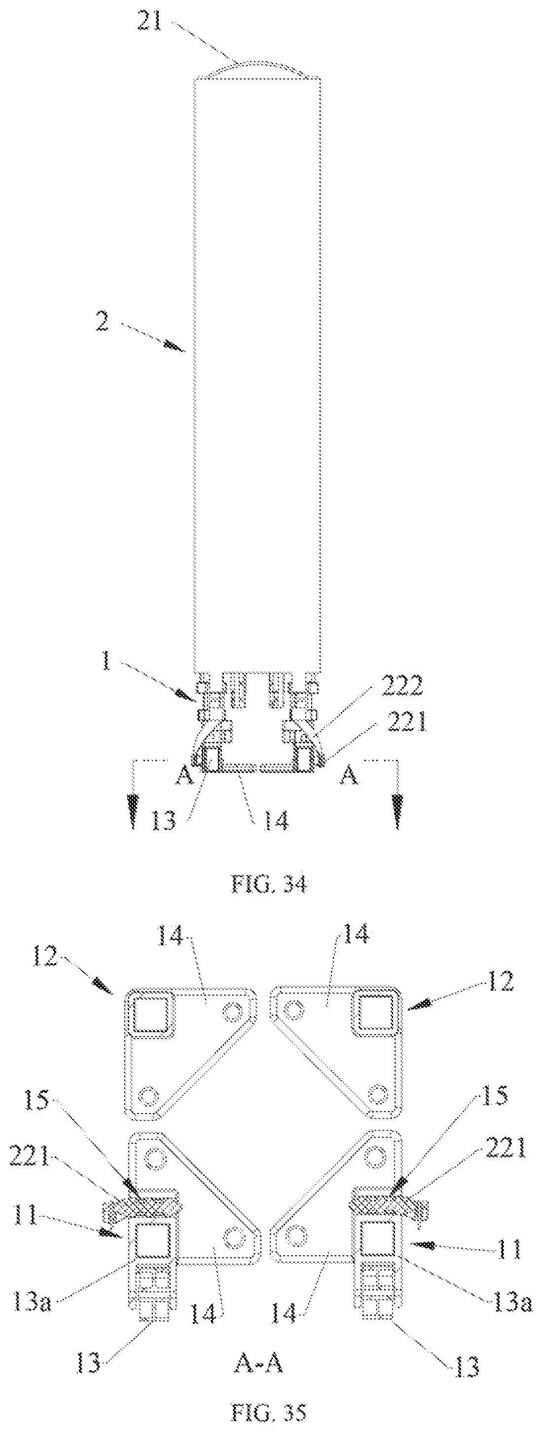 Patent US12320139 Figure 17 – Collapsible canopy with mobility device