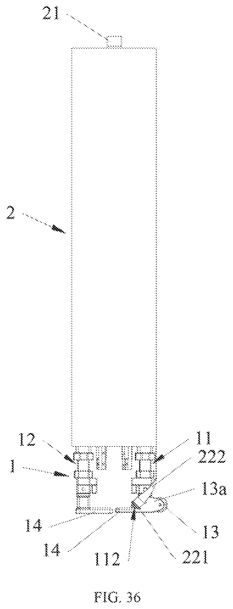 Patent US12320139 Figure 18 – Collapsible canopy with mobility device