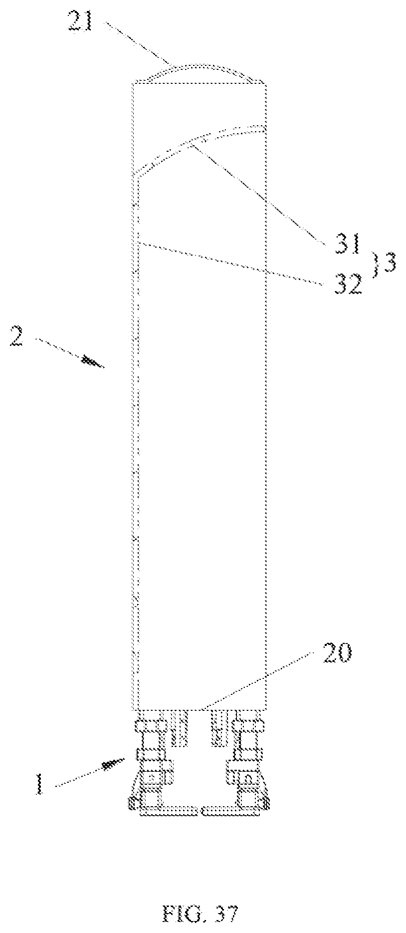 Patent US12320139 Figure 19 – Collapsible canopy with mobility device
