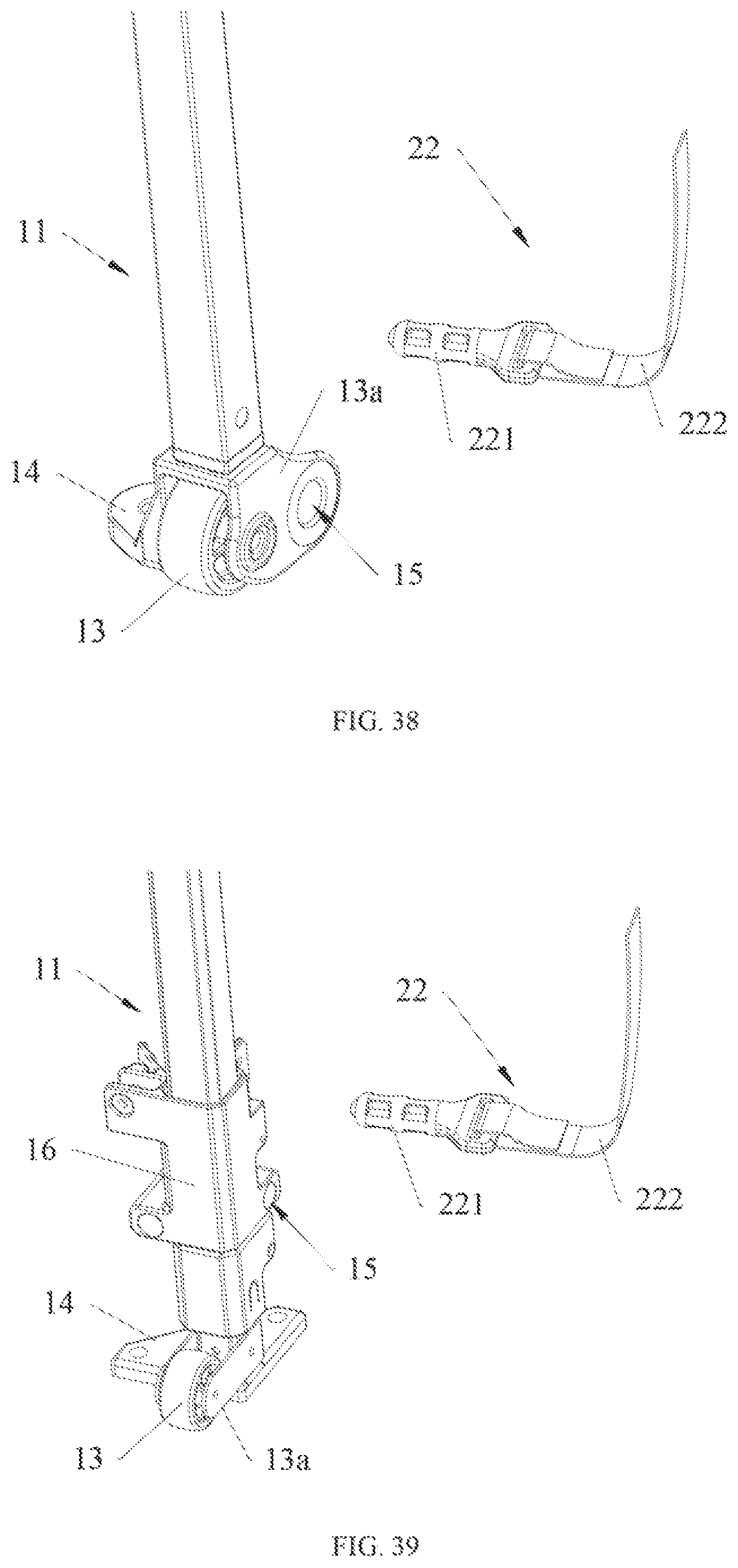 Patent US12320139 Figure 20 – Collapsible canopy with mobility device