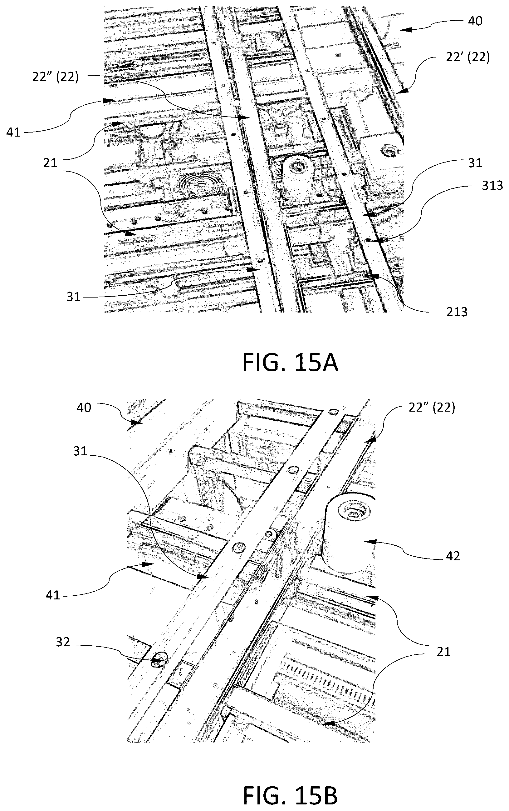 Patent US12320140 Figure 9 – Hidden interconnection arrangement of fence or railing and assembling method thereof
