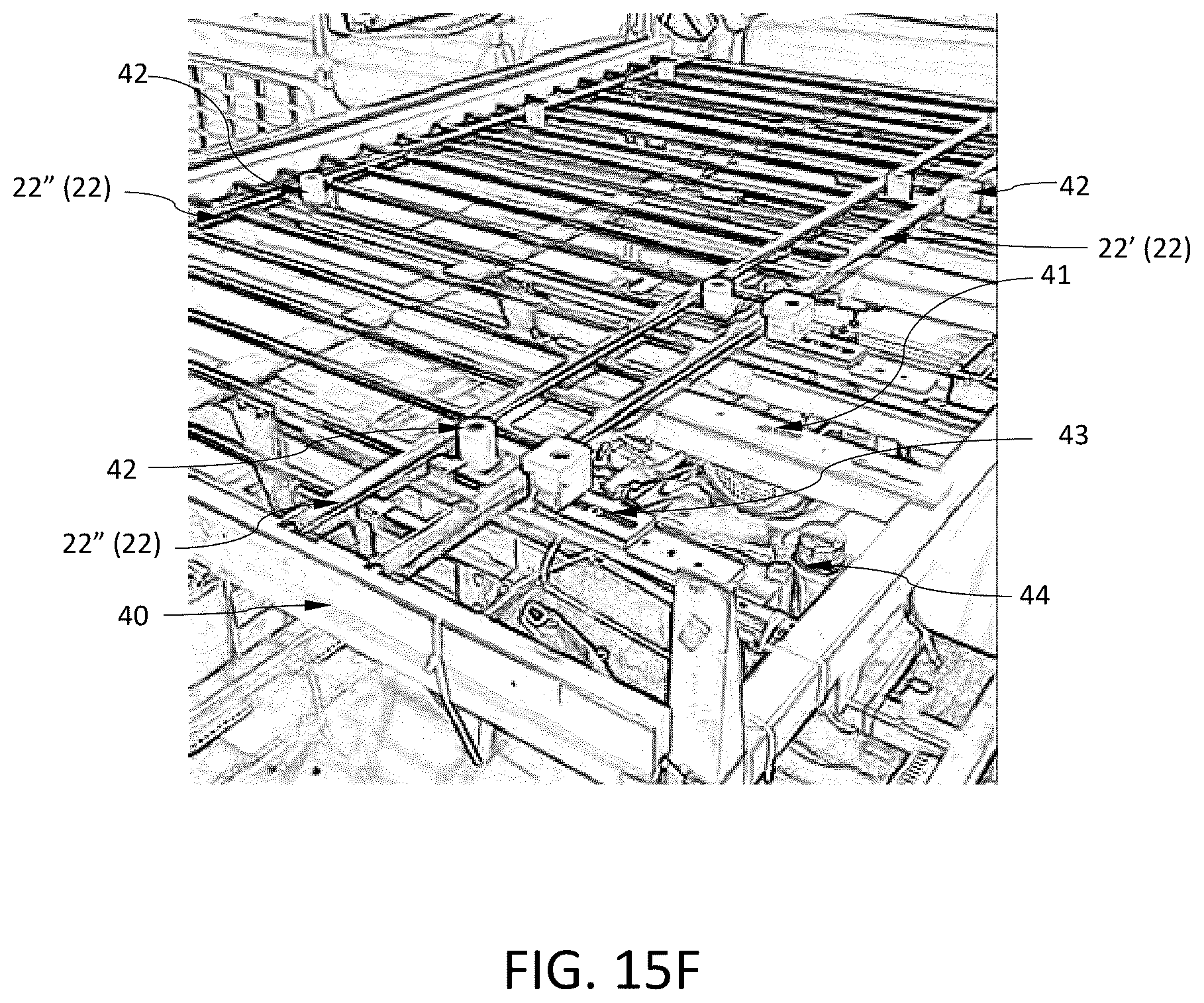 Patent US12320140 Figure 12 – Hidden interconnection arrangement of fence or railing and assembling method thereof