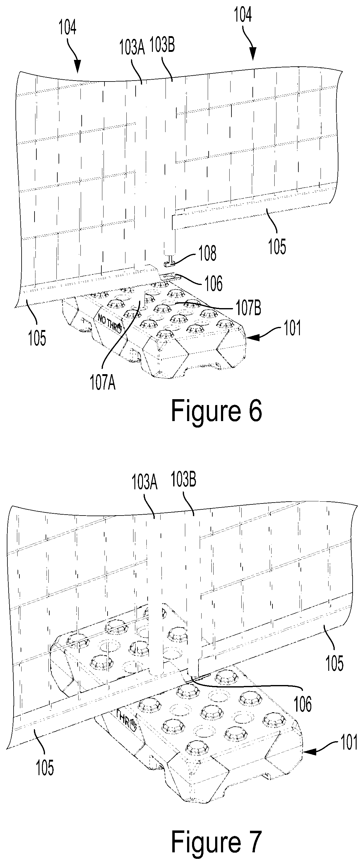 Patent US12320141 Figure 3 – Temporary barrier fencing