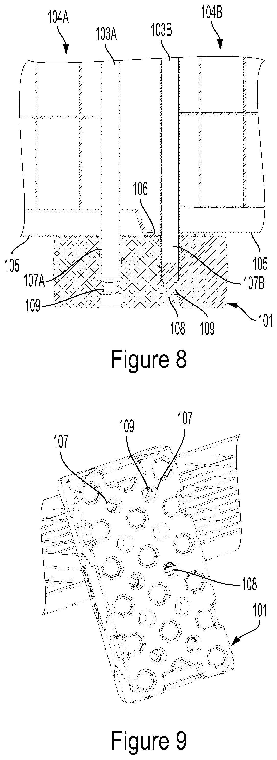 Patent US12320141 Figure 4 – Temporary barrier fencing