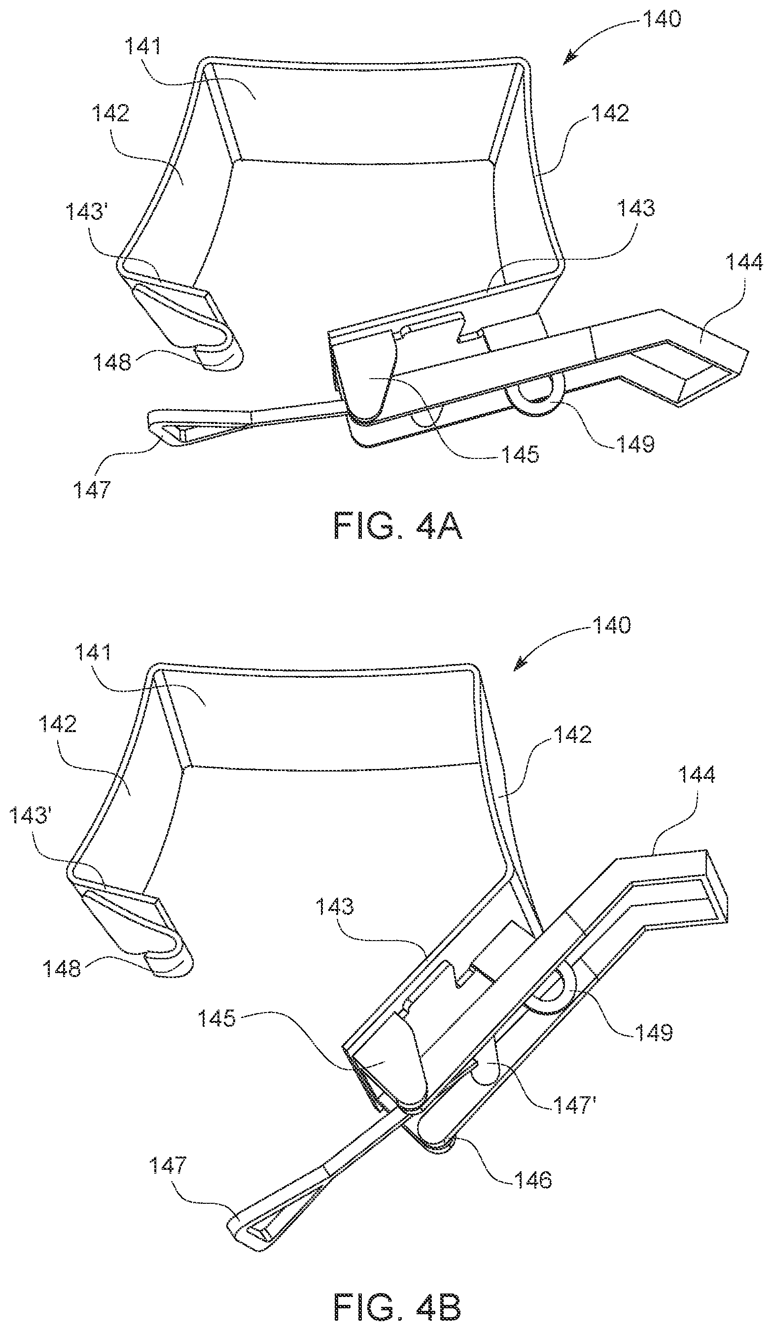 Patent US12320142 Figure 4 – Modular fence system