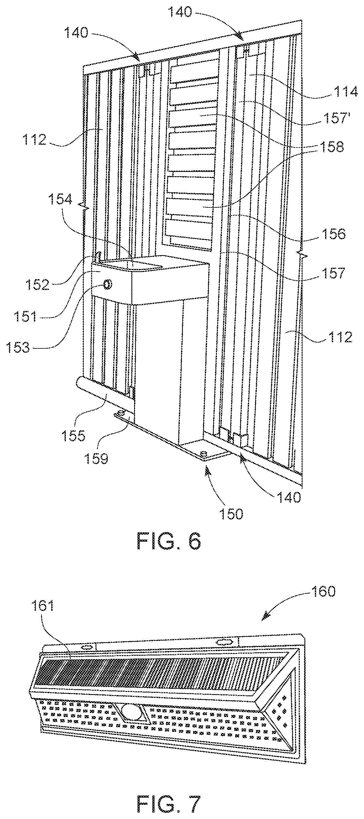 Patent US12320142 Figure 6 – Modular fence system
