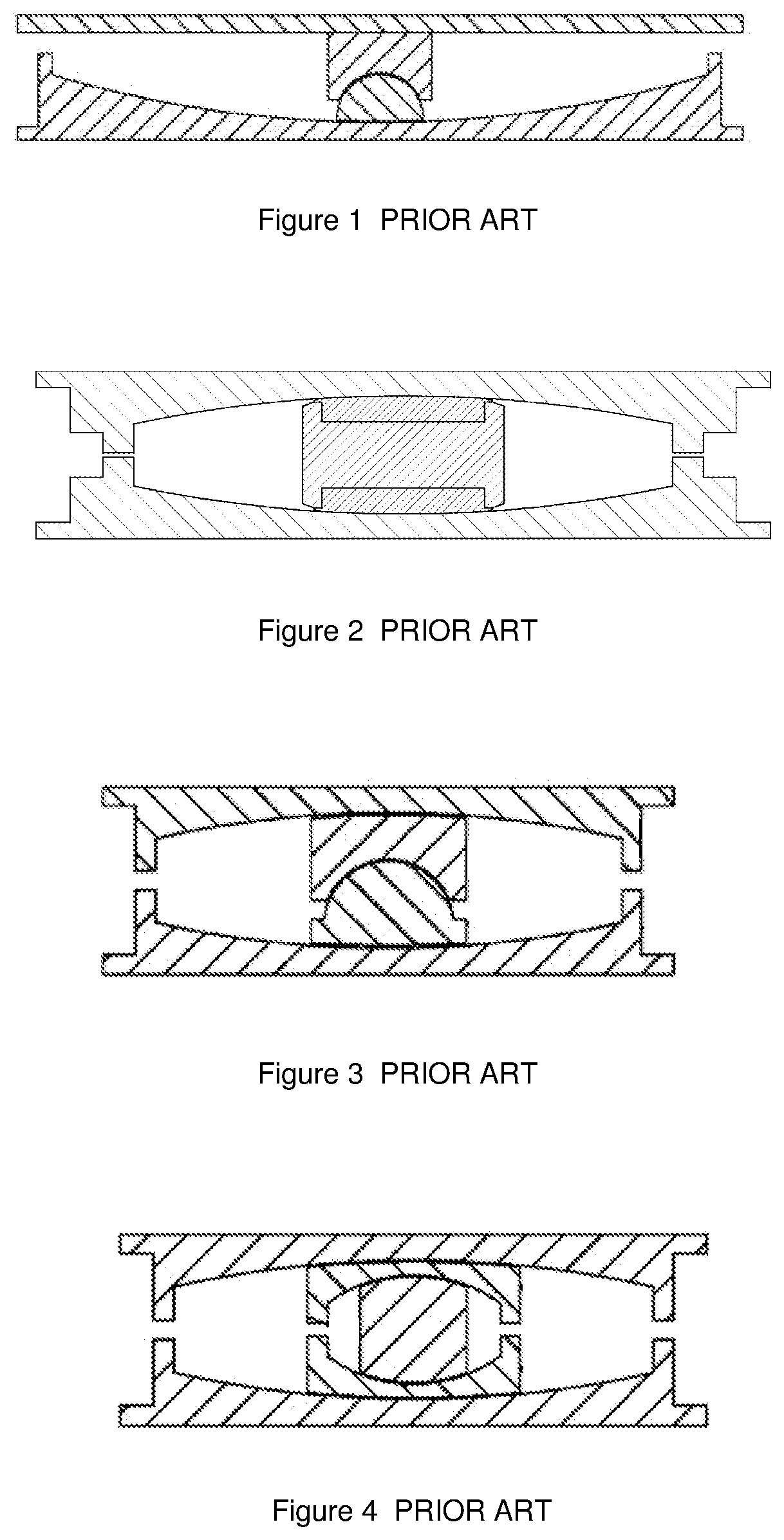Patent US12320146 — Composite sliding block for frictional-type seismic isolators and seismic isolators with said composite sliding block — Figure 1