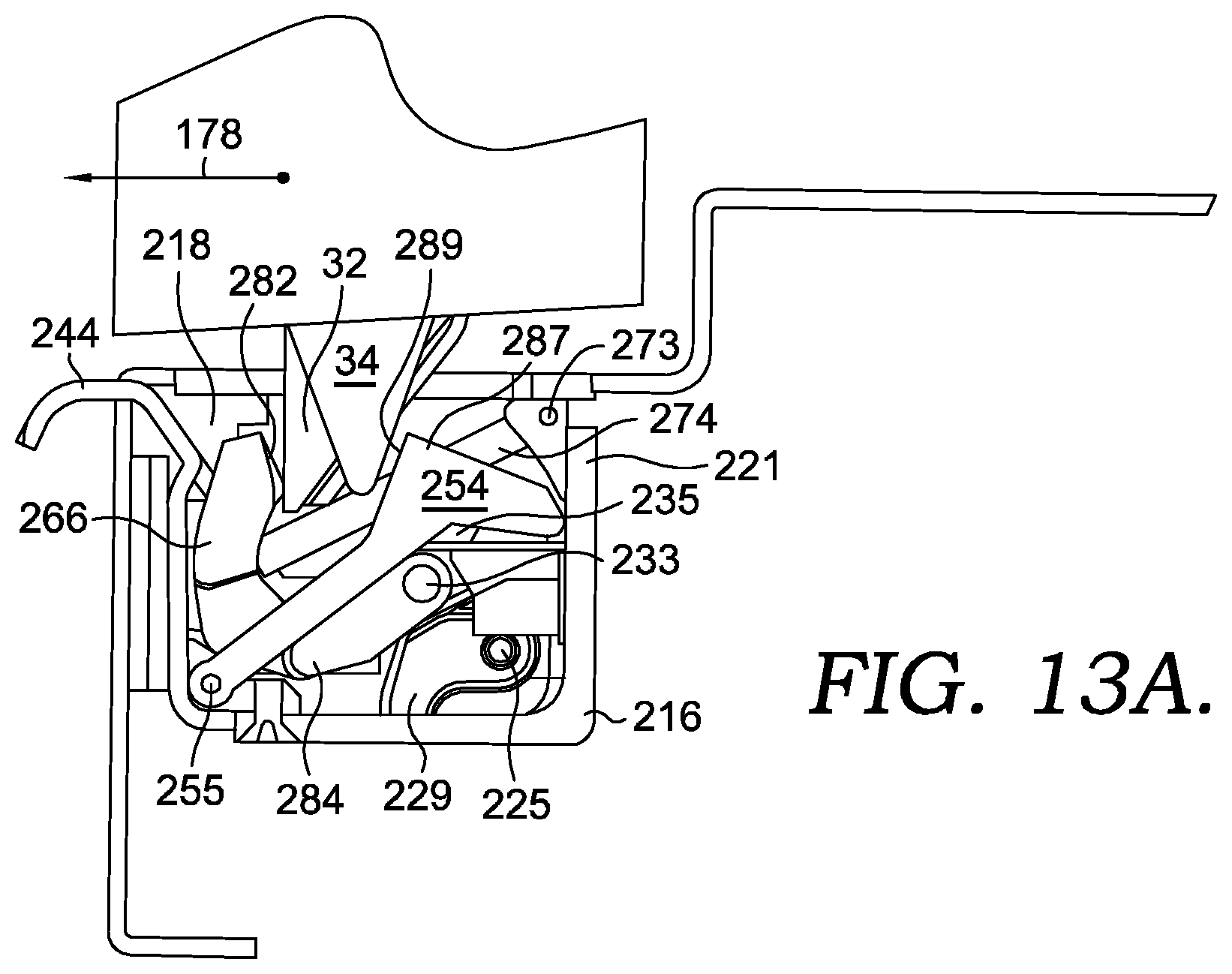 Patent US12320148 Figure 9 – Electric door strike keeper