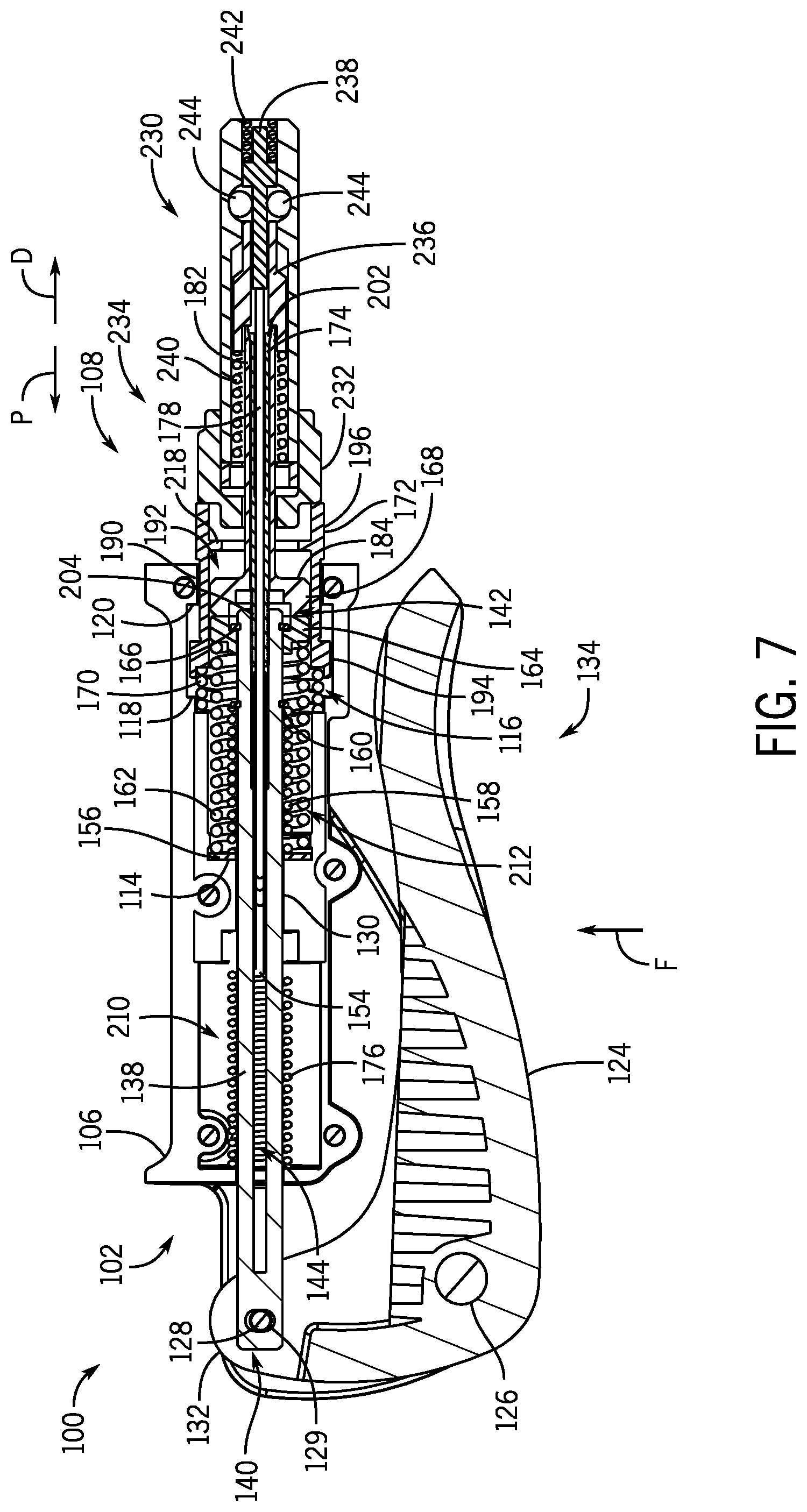 Patent US12320150 Figure 7 – Automatic adjusting barrel lock key