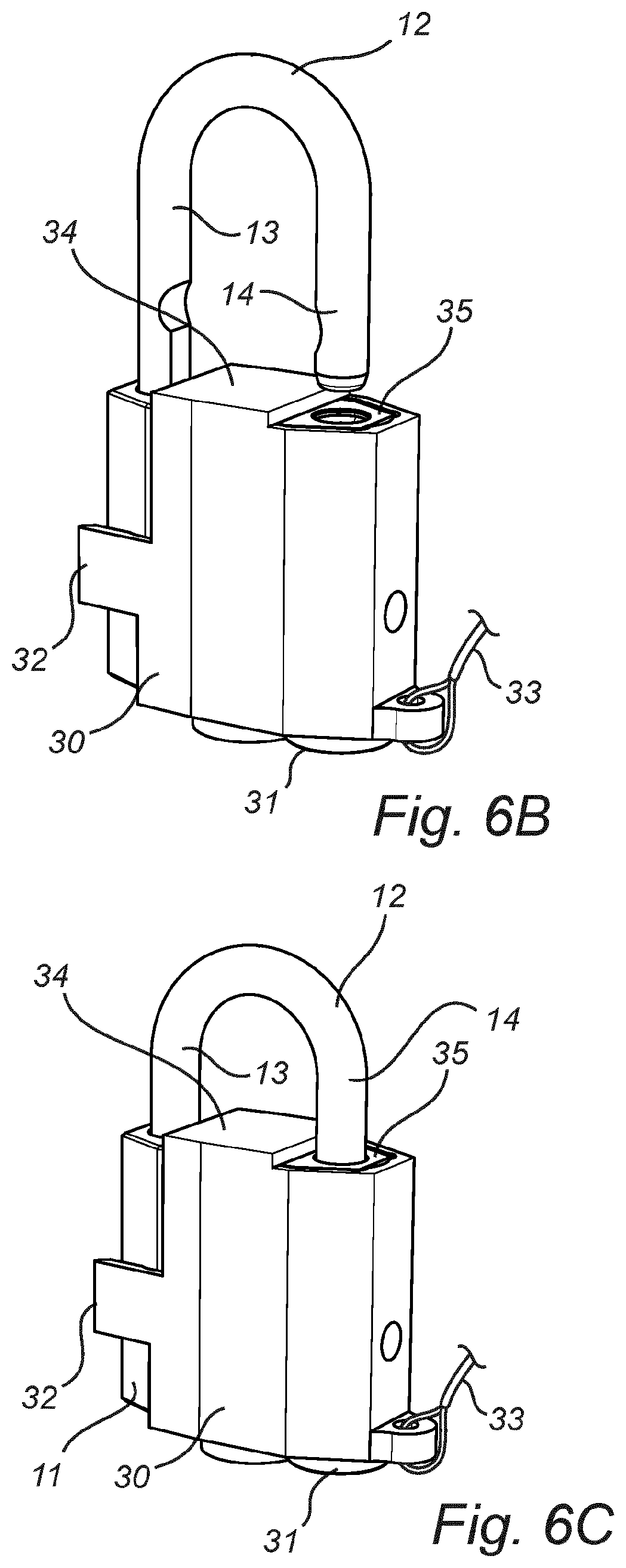 Patent US12320153 Figure 16 – Arrangement and method for providing status of an electromagnetic padlock