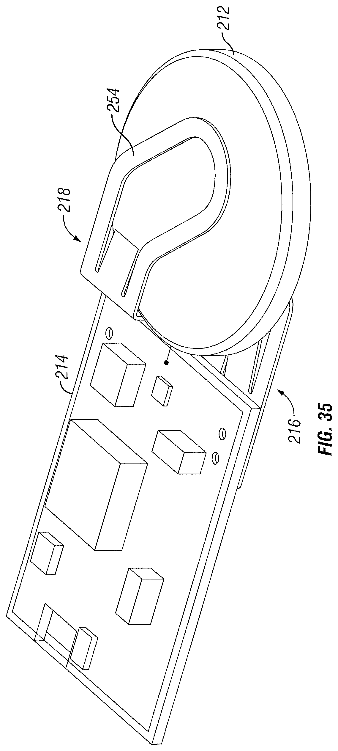 Patent US12320154 Figure 20 – Wireless lockset with touch activation