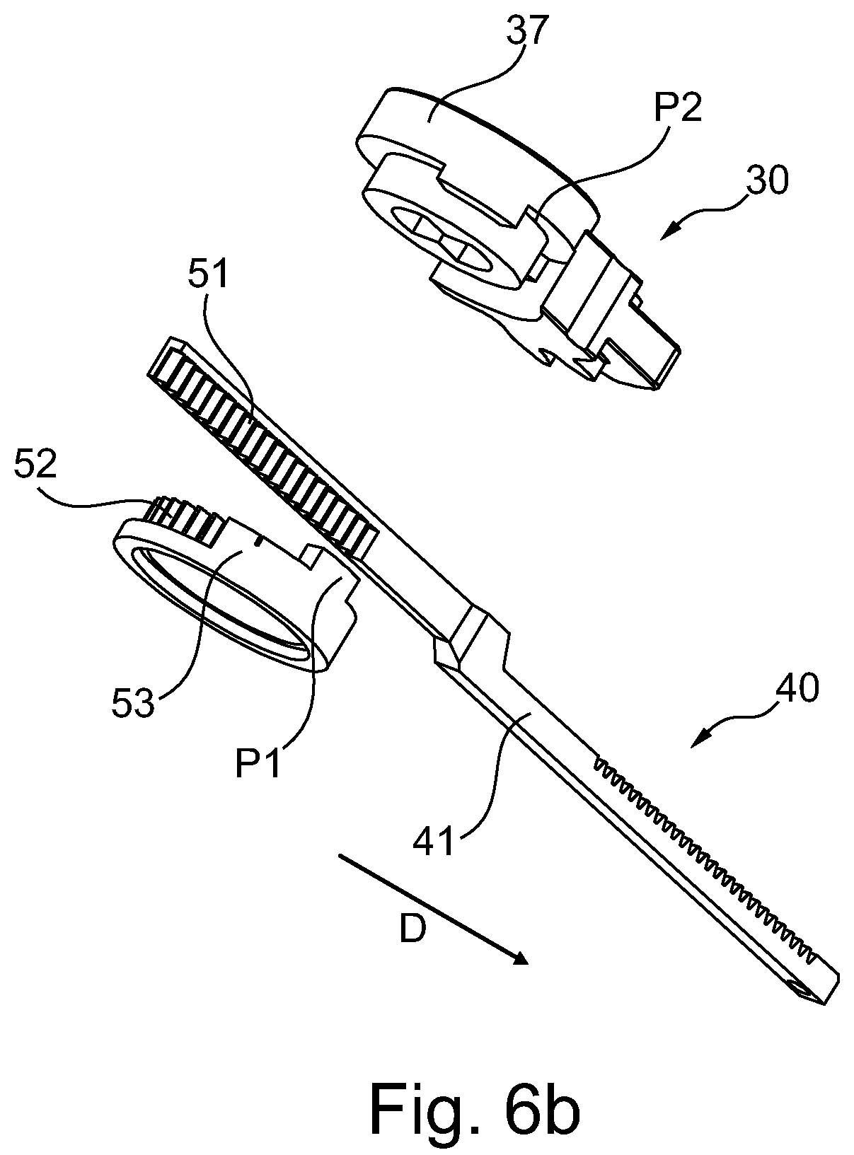 Patent US12320155 Figure 9 – Locking device for mechanical and non-mechanical activation of a locking bolt