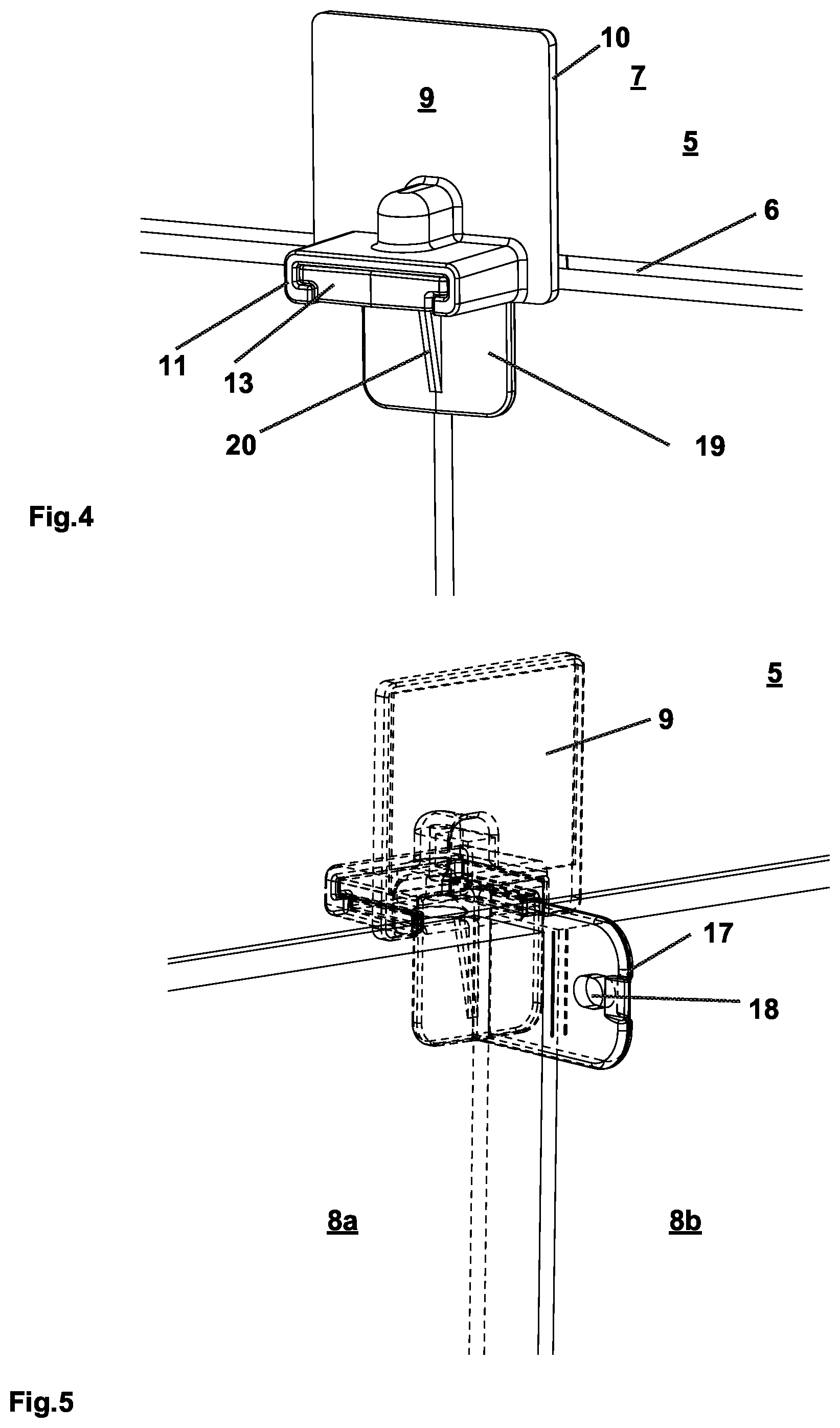 Patent US12320160 Figure 3 – Child safety lock