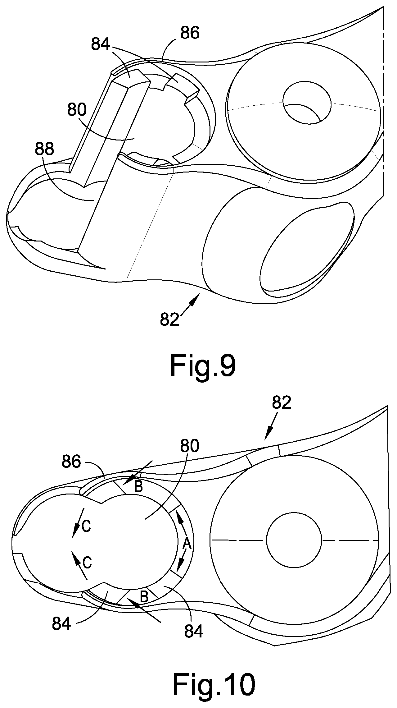 Patent US12320162 Figure 4 – Lock mechanism