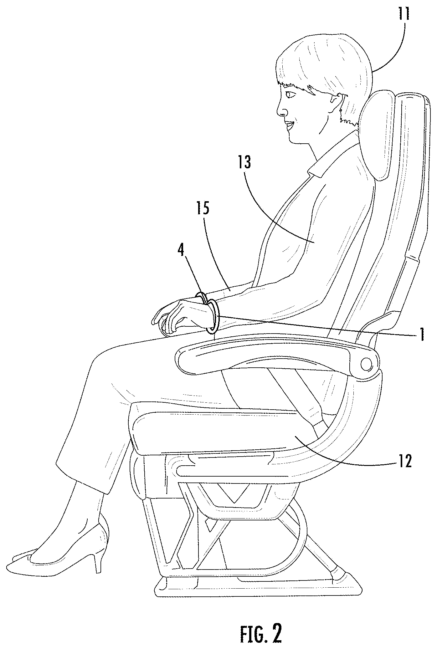 Patent US12320166 Figure 2 – Travel cuff