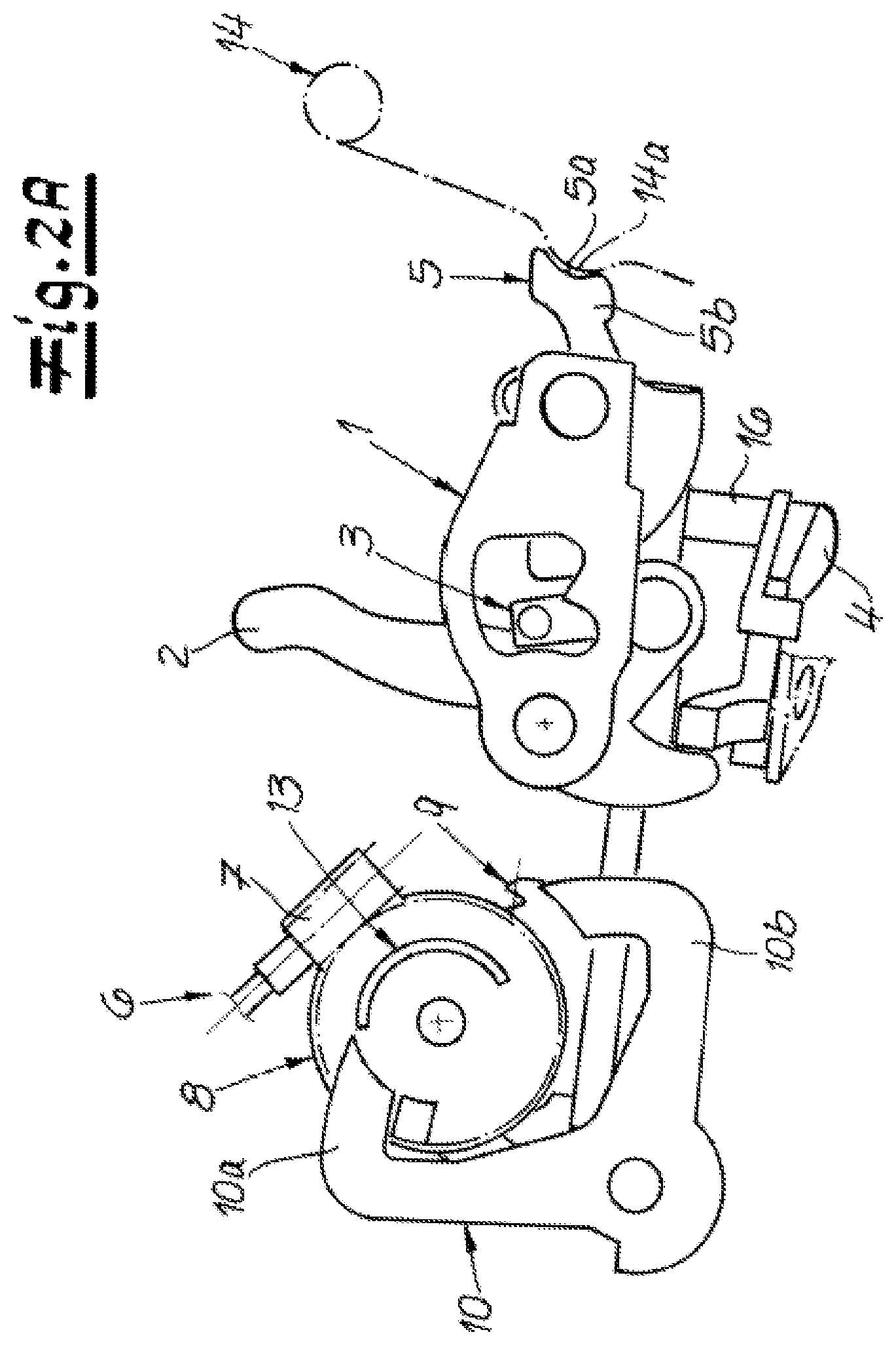 Patent US12320167 Figure 2 – Motor vehicle lock