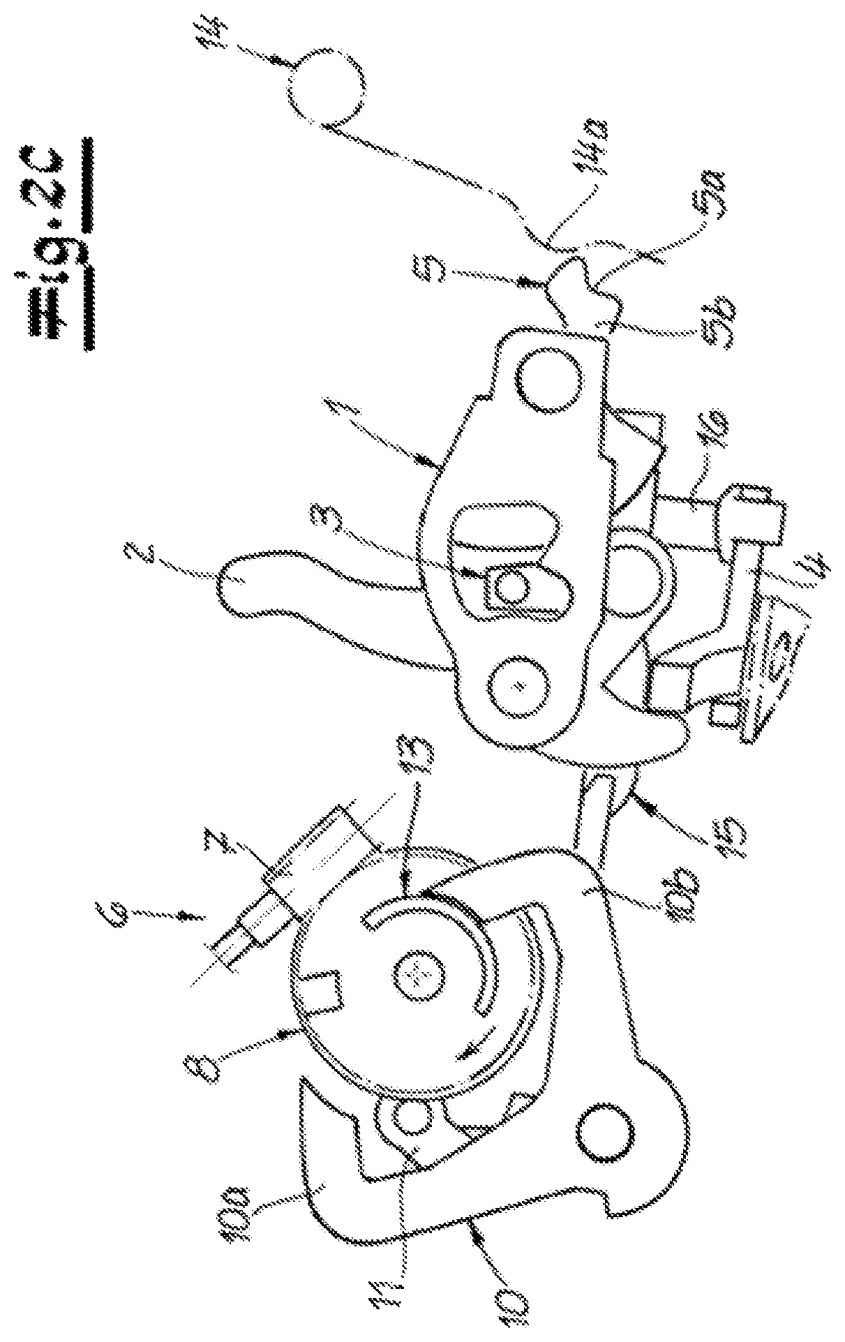 Patent US12320167 Figure 4 – Motor vehicle lock