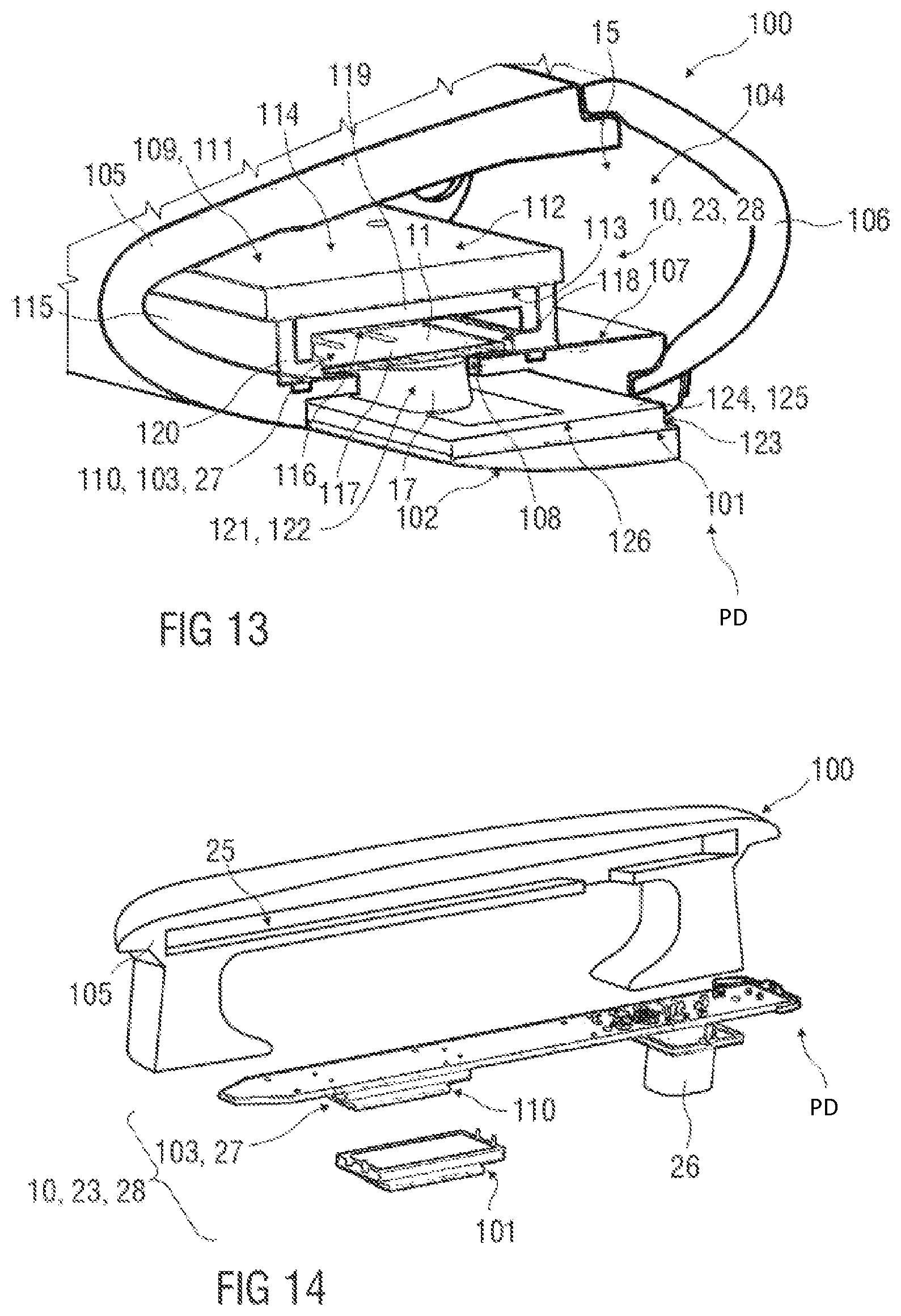 Patent US12320168 Figure 7 – Electronic sensor module, handle module, and movable vehicle element