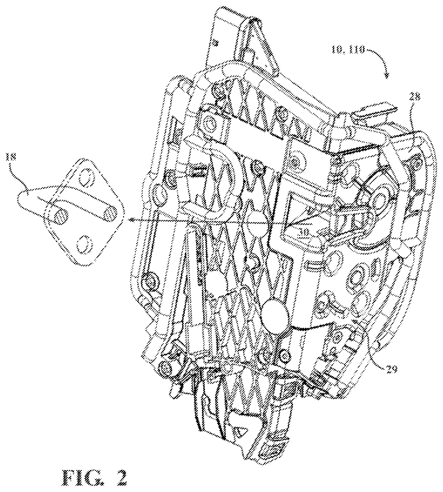 Patent US12320169 Figure 2 – Closure latch assembly with release cable arrangement having an anti-rattle mechanism